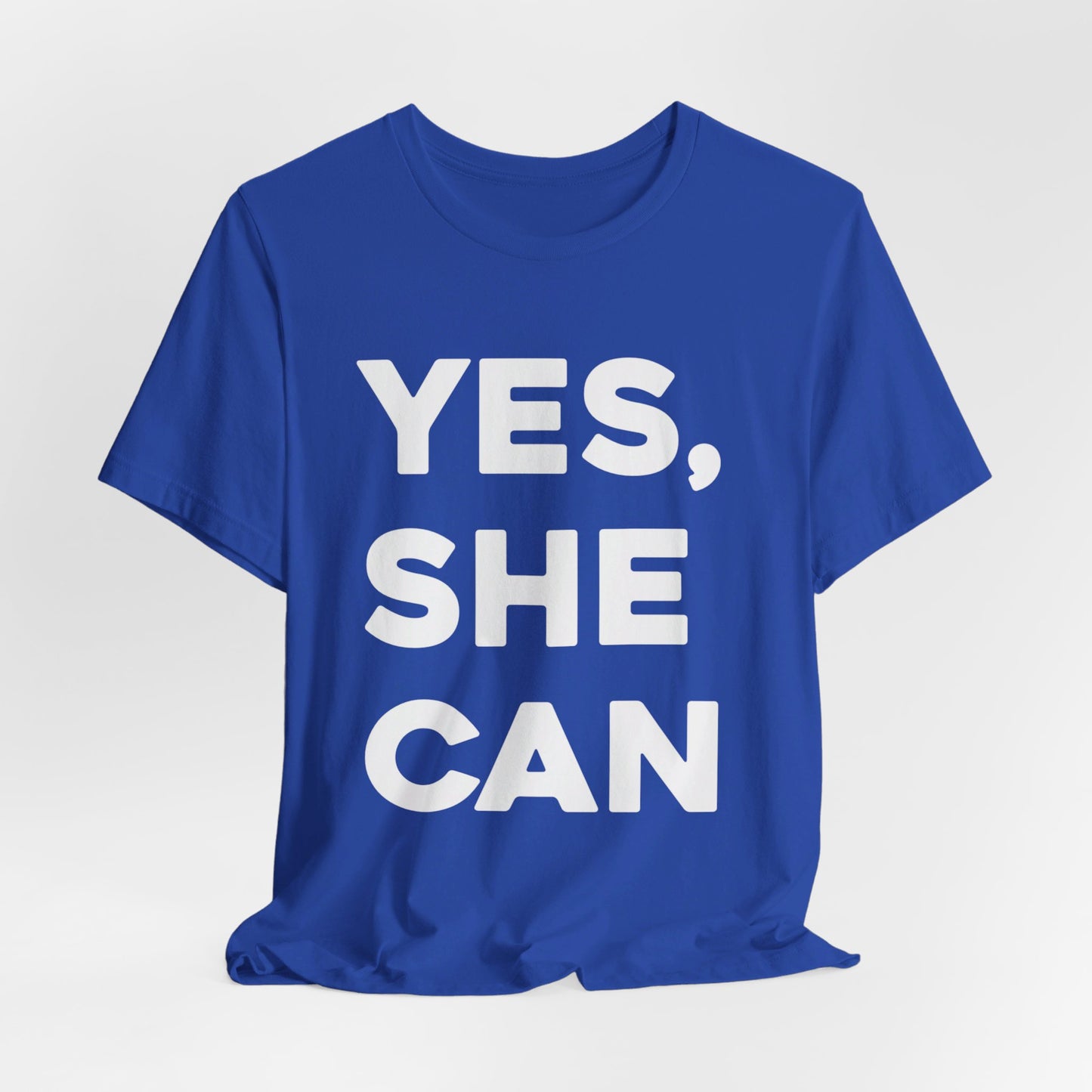 Yes, She Can - Unisex Jersey Short Sleeve Tee