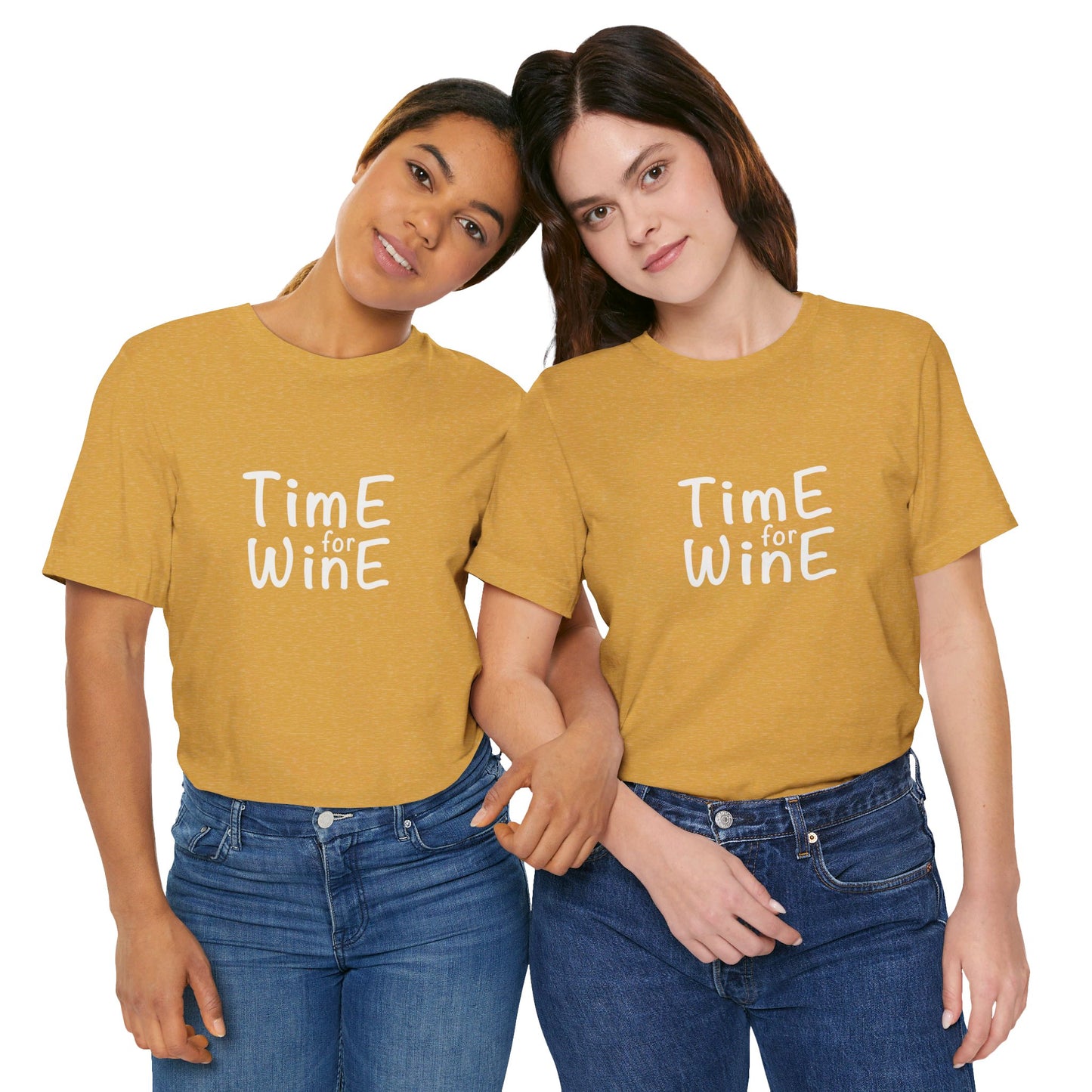 Time for Wine - Unisex Jersey Short Sleeve Tee