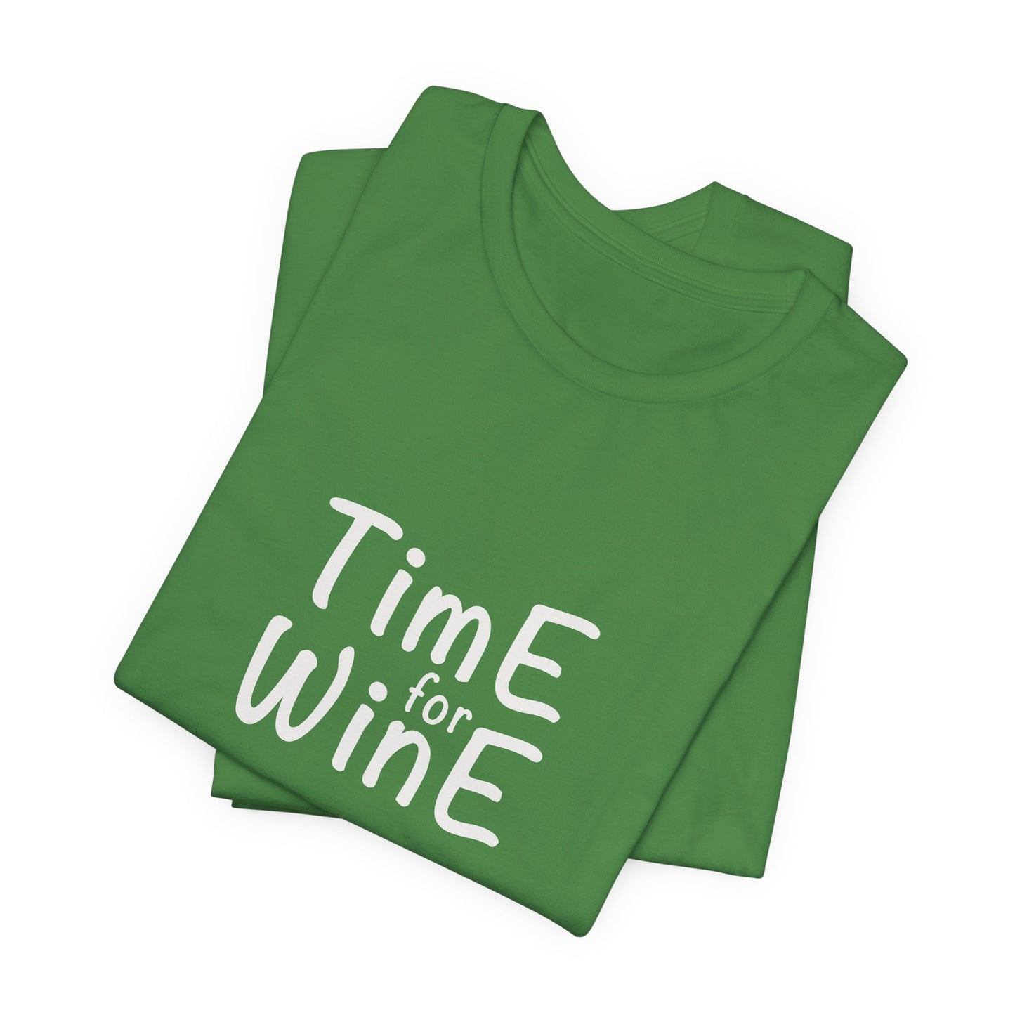 Time for Wine - Unisex Jersey Short Sleeve Tee