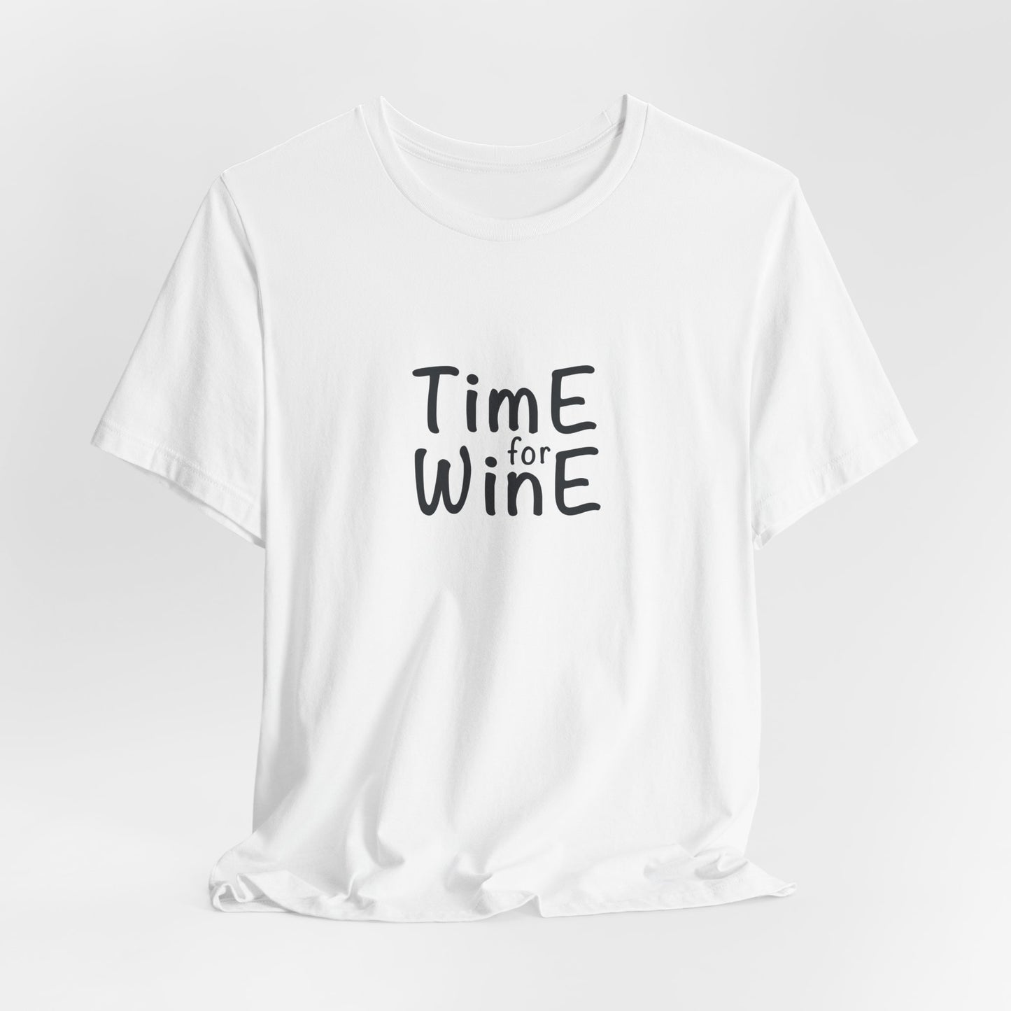 Time for Wine - Unisex Jersey Short Sleeve Tee