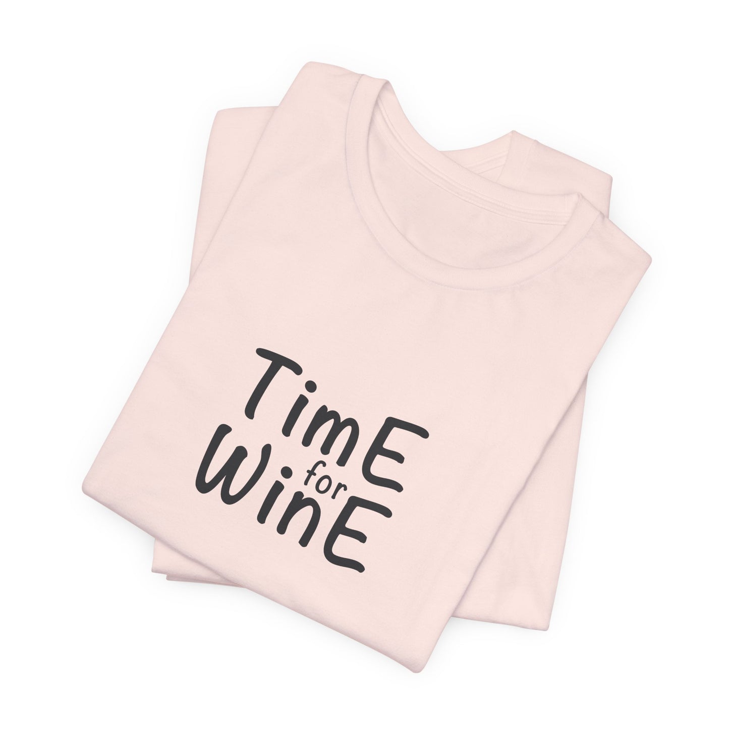 Time for Wine - Unisex Jersey Short Sleeve Tee