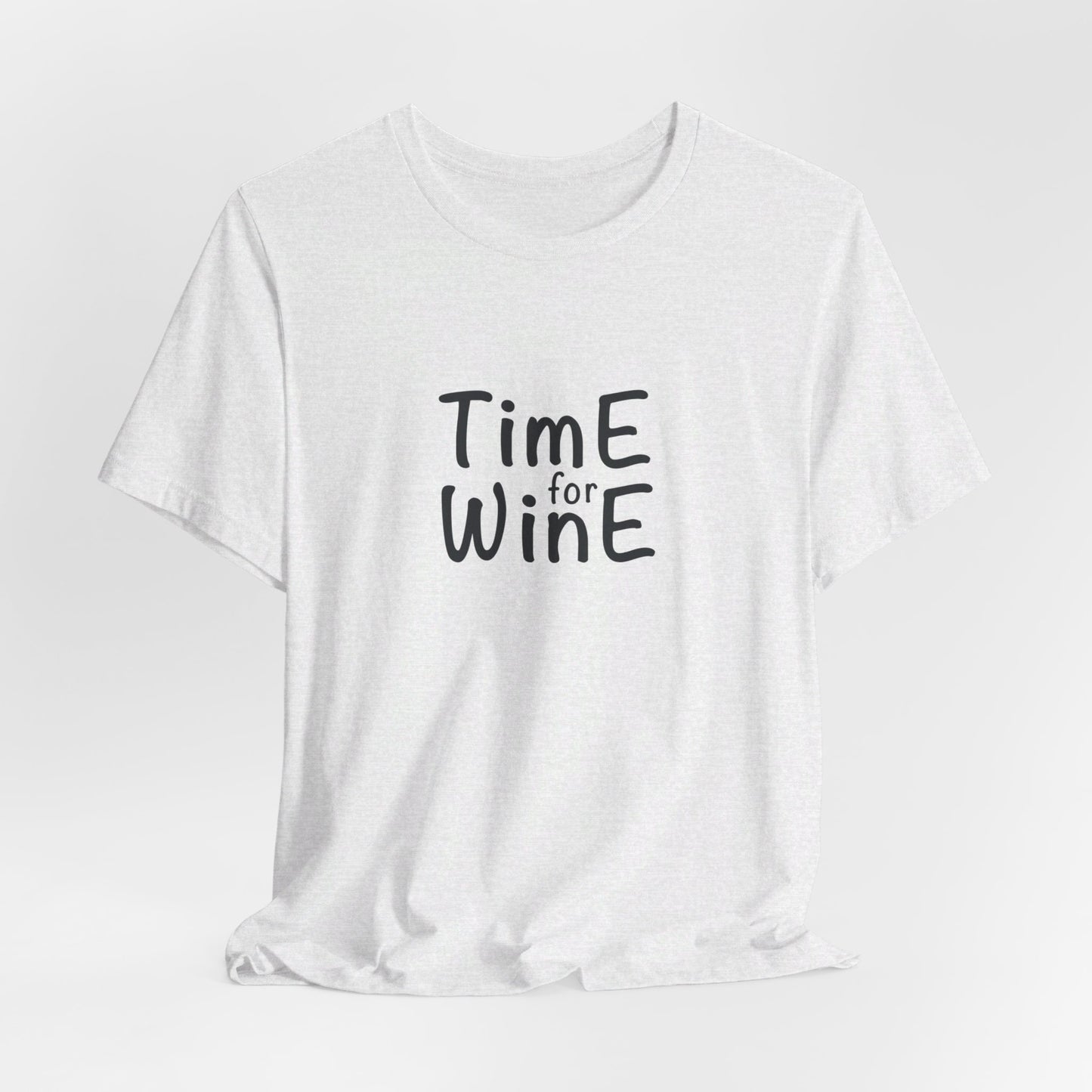 Time for Wine - Unisex Jersey Short Sleeve Tee