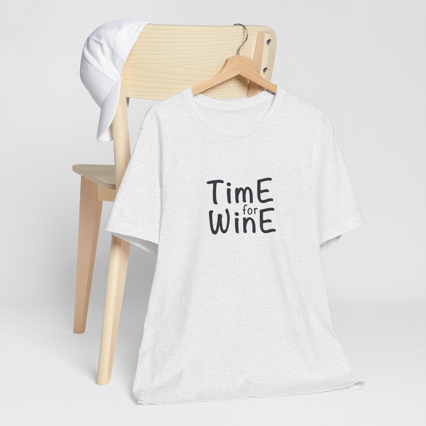 Time for Wine - Unisex Jersey Short Sleeve Tee