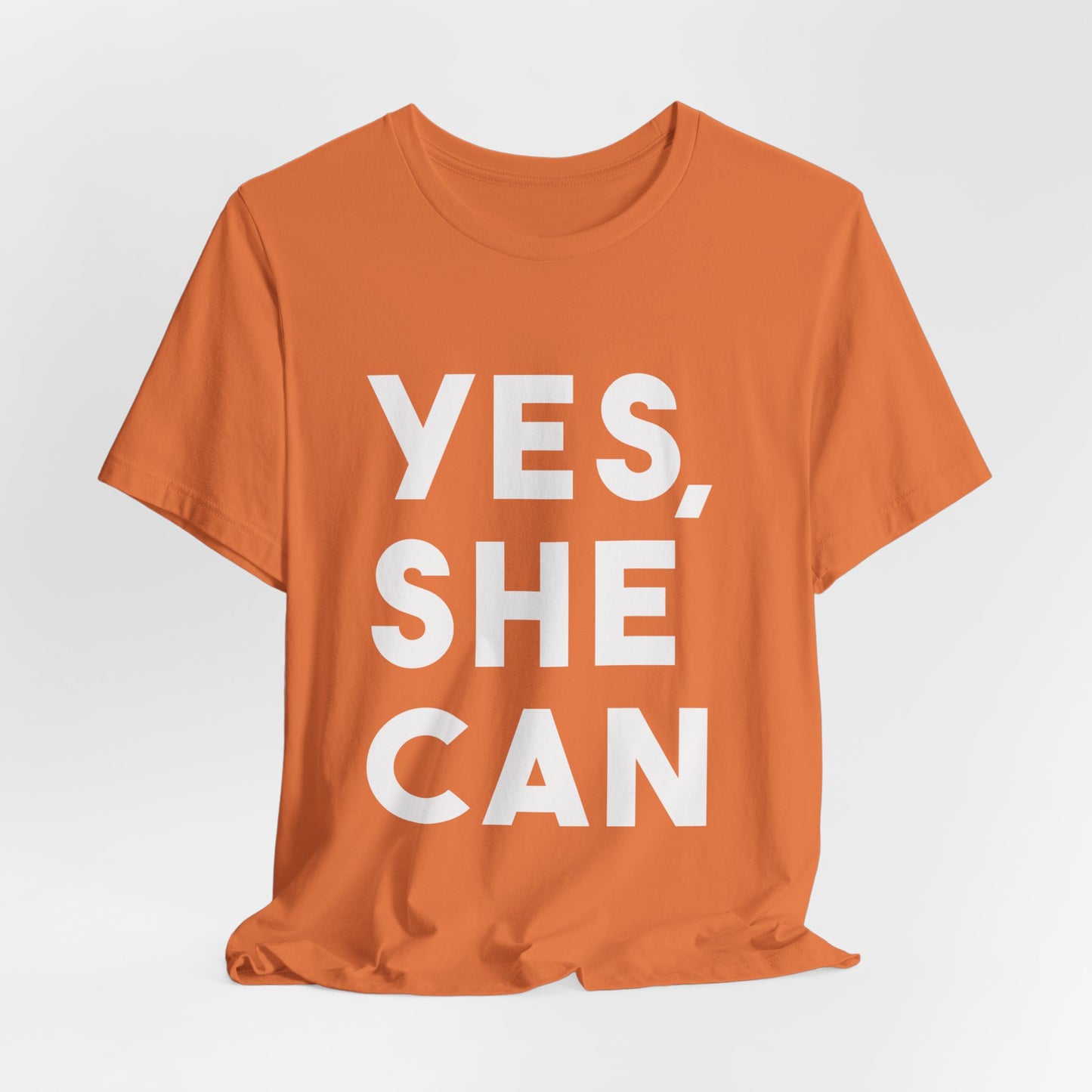 Yes, She Can - Unisex Jersey Short Sleeve Tee