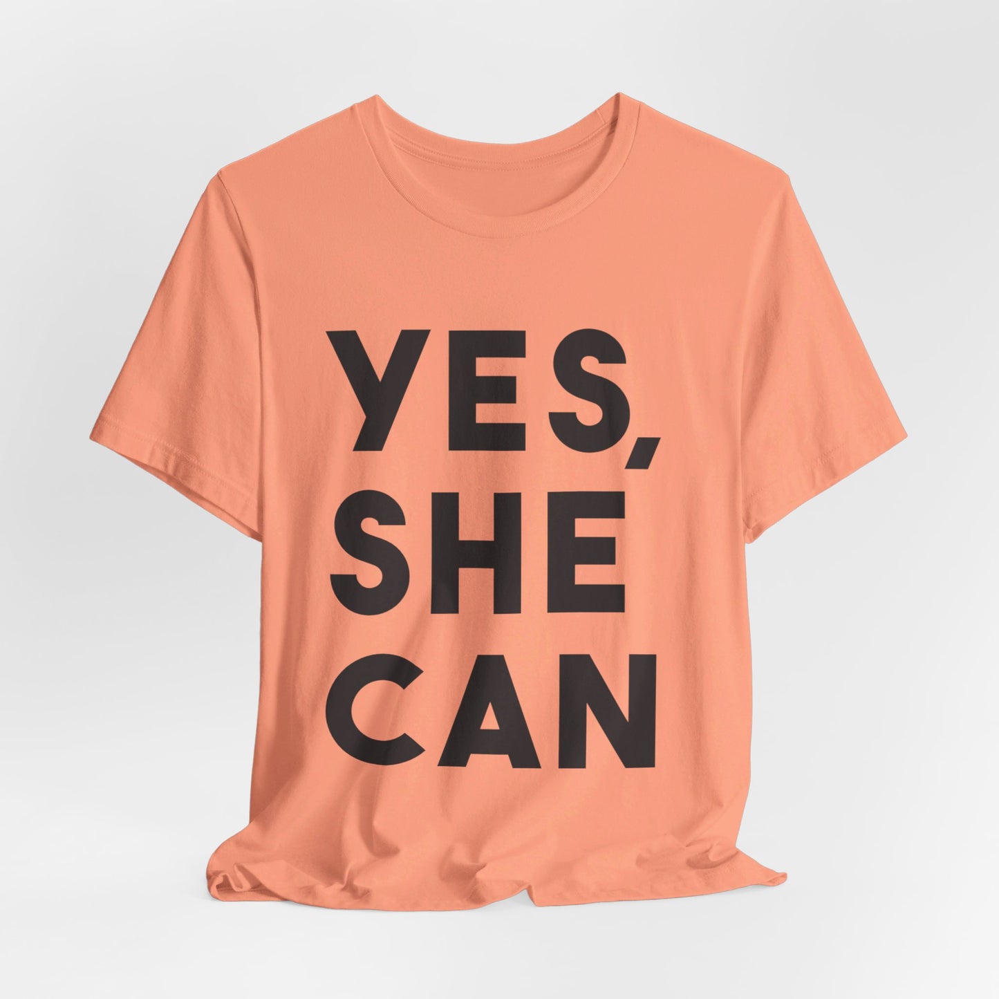 Yes, She Can - Unisex Jersey Short Sleeve Tee