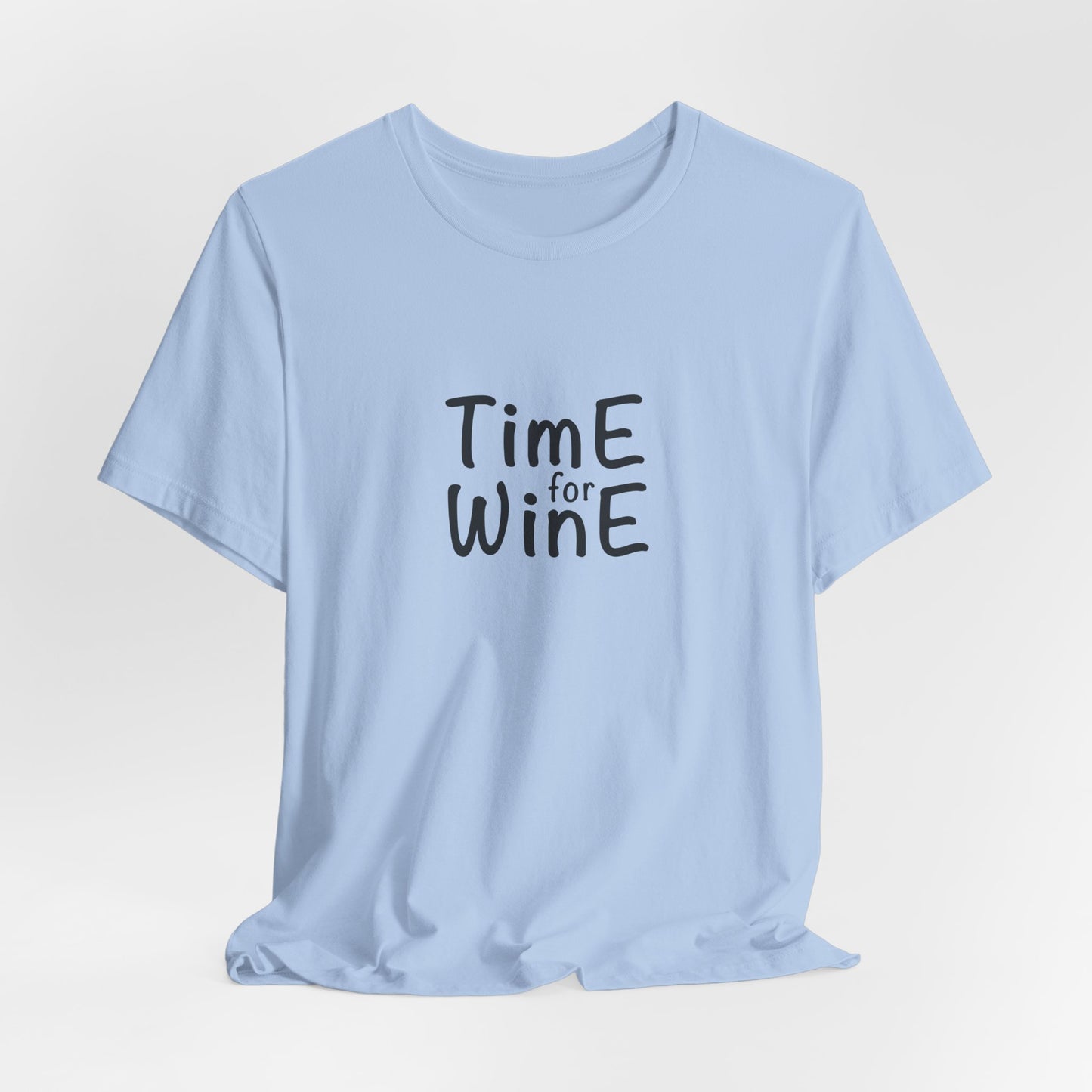 Time for Wine - Unisex Jersey Short Sleeve Tee