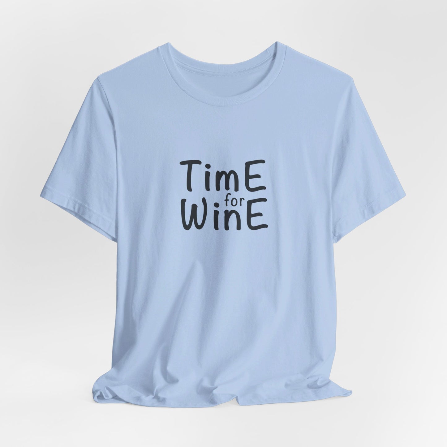 Time for Wine - Unisex Jersey Short Sleeve Tee