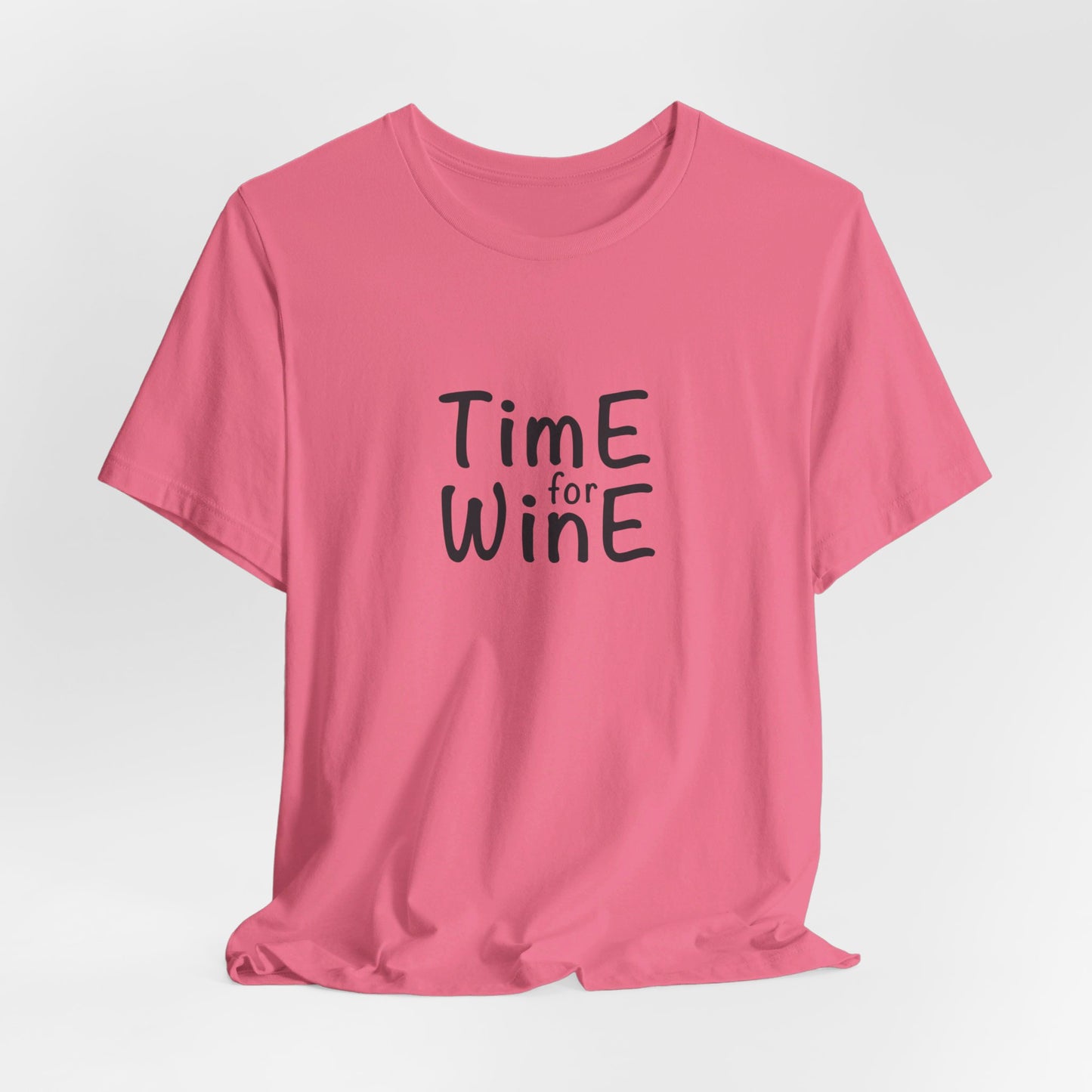 Time for Wine - Unisex Jersey Short Sleeve Tee