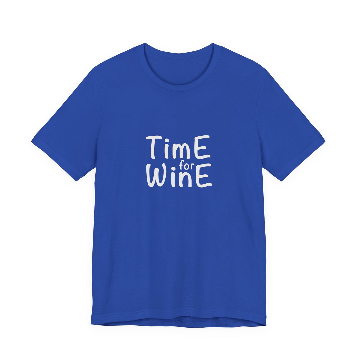 Time for Wine - Unisex Jersey Short Sleeve Tee