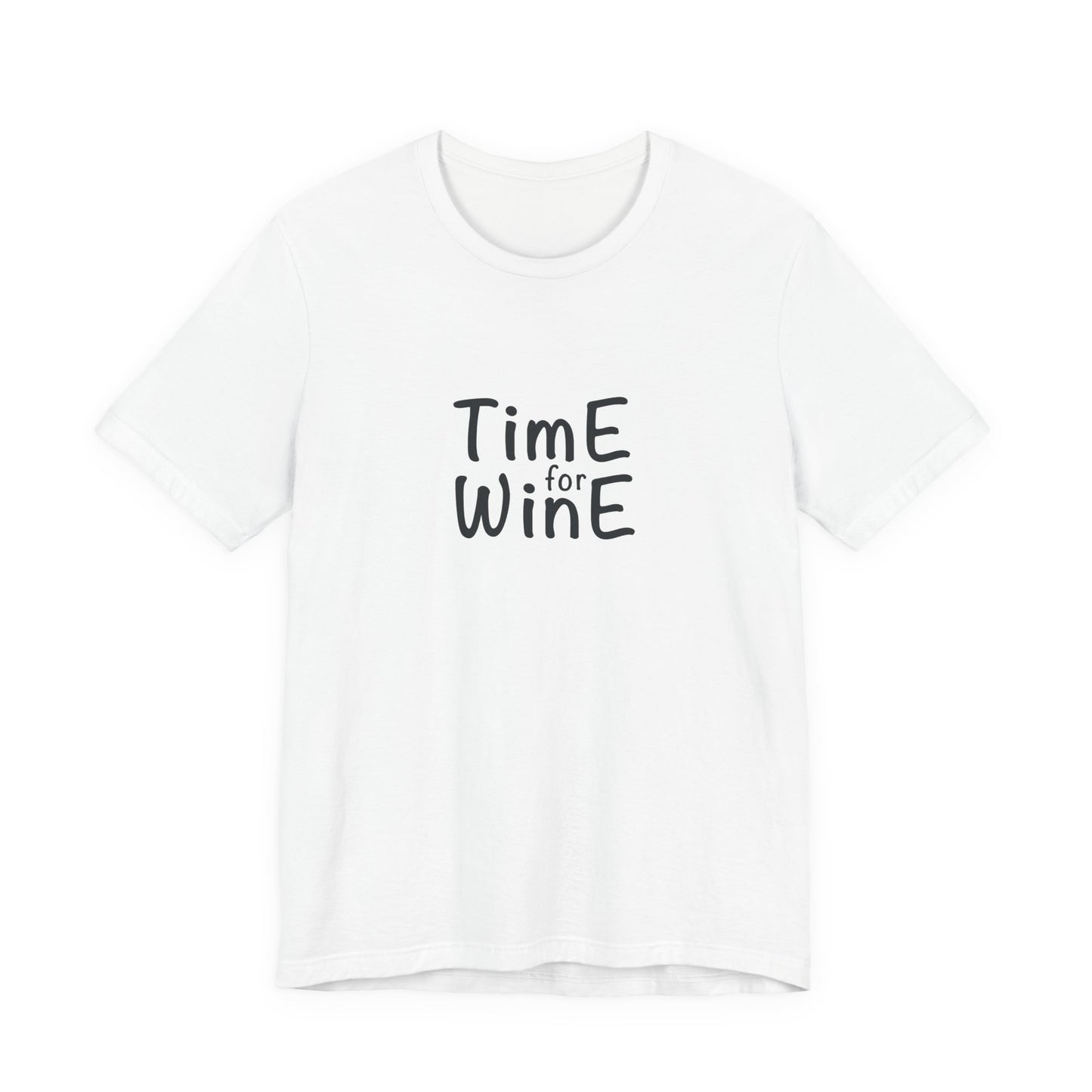 Time for Wine - Unisex Jersey Short Sleeve Tee