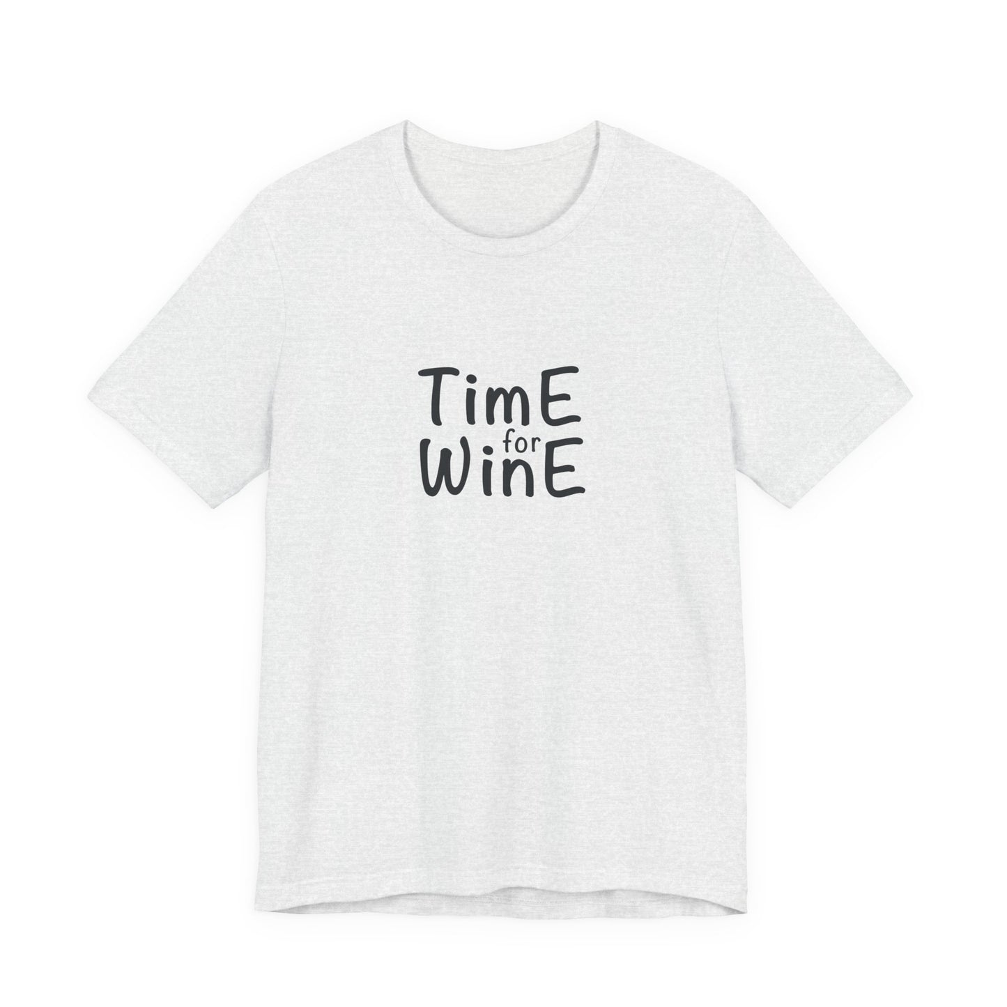 Time for Wine - Unisex Jersey Short Sleeve Tee