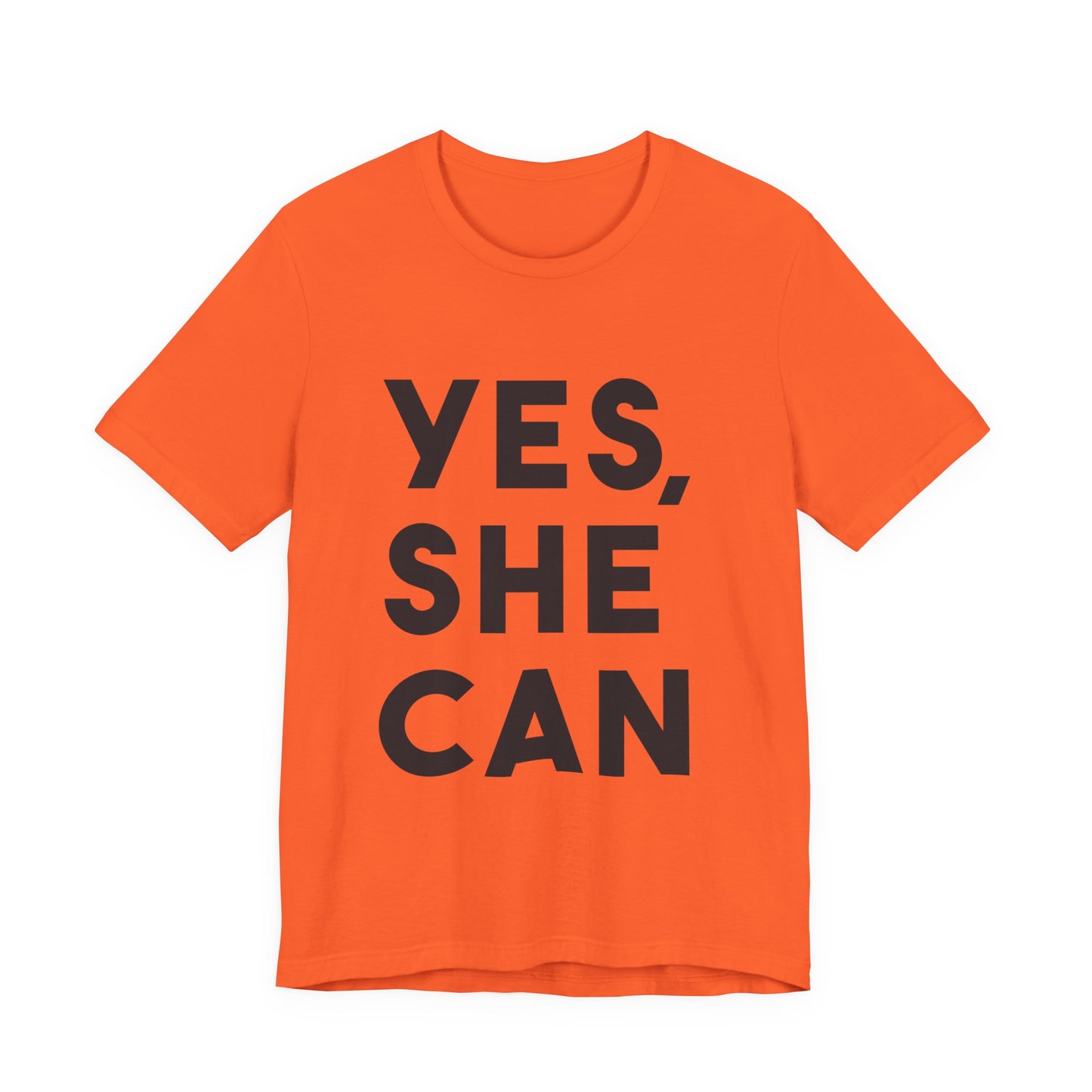 Yes, She Can - Unisex Jersey Short Sleeve Tee