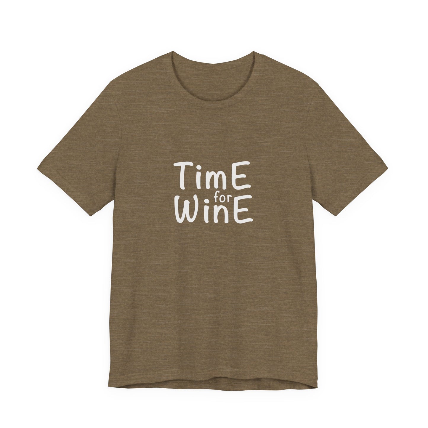 Time for Wine - Unisex Jersey Short Sleeve Tee