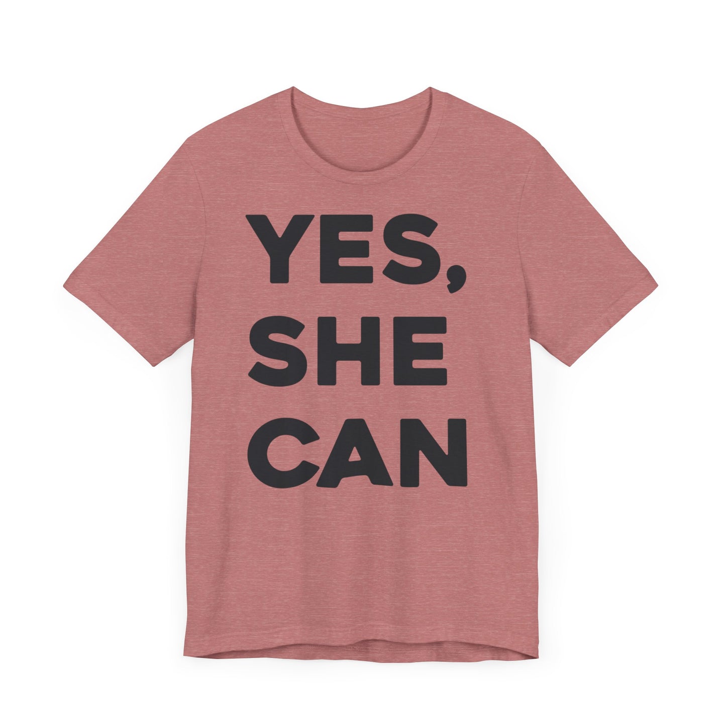 EU - Yes, She Can - Unisex Jersey Short Sleeve Tee