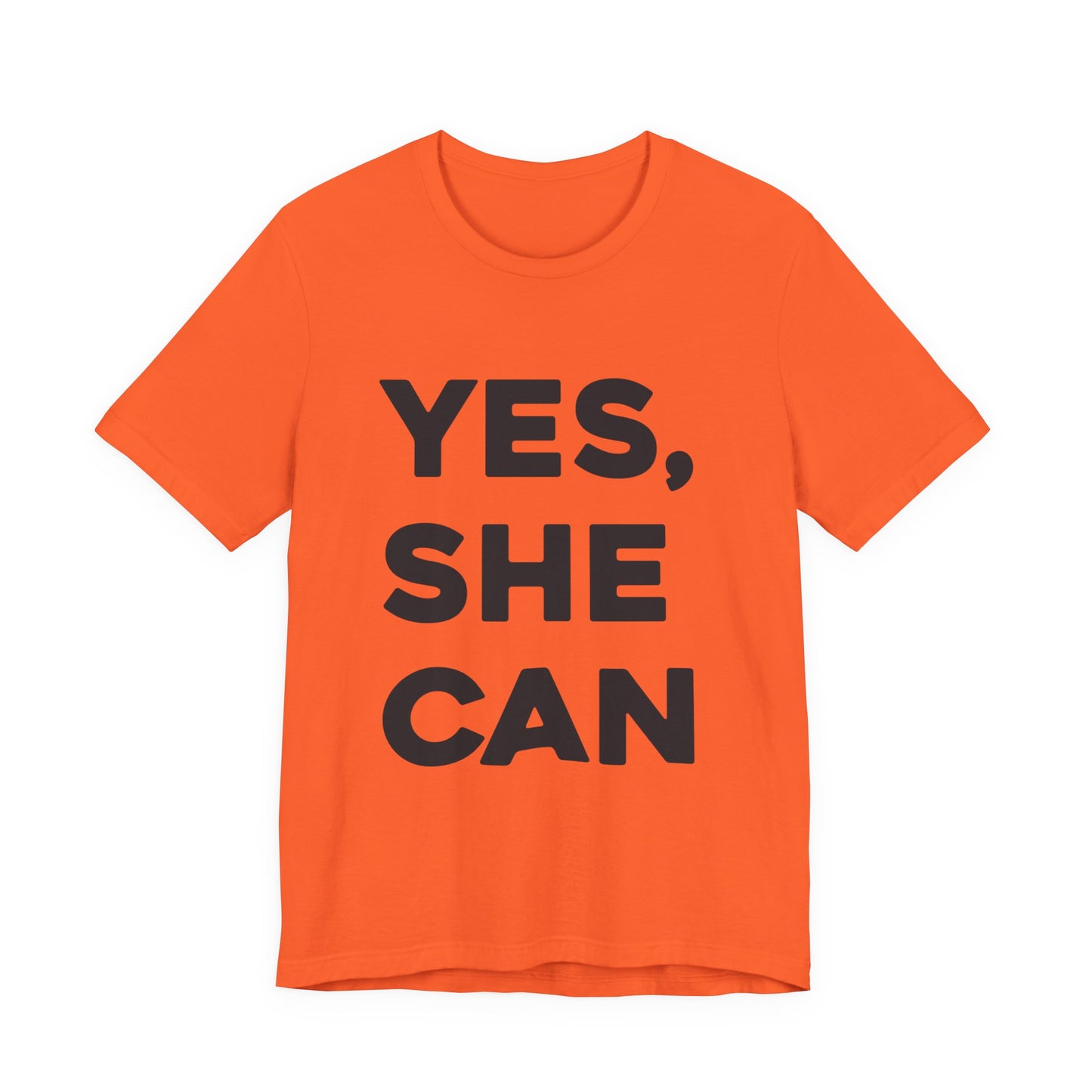 Yes, She Can - Unisex Jersey Short Sleeve Tee
