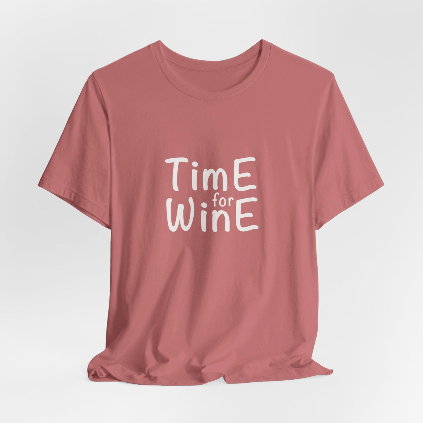 Time for Wine - Unisex Jersey Short Sleeve Tee