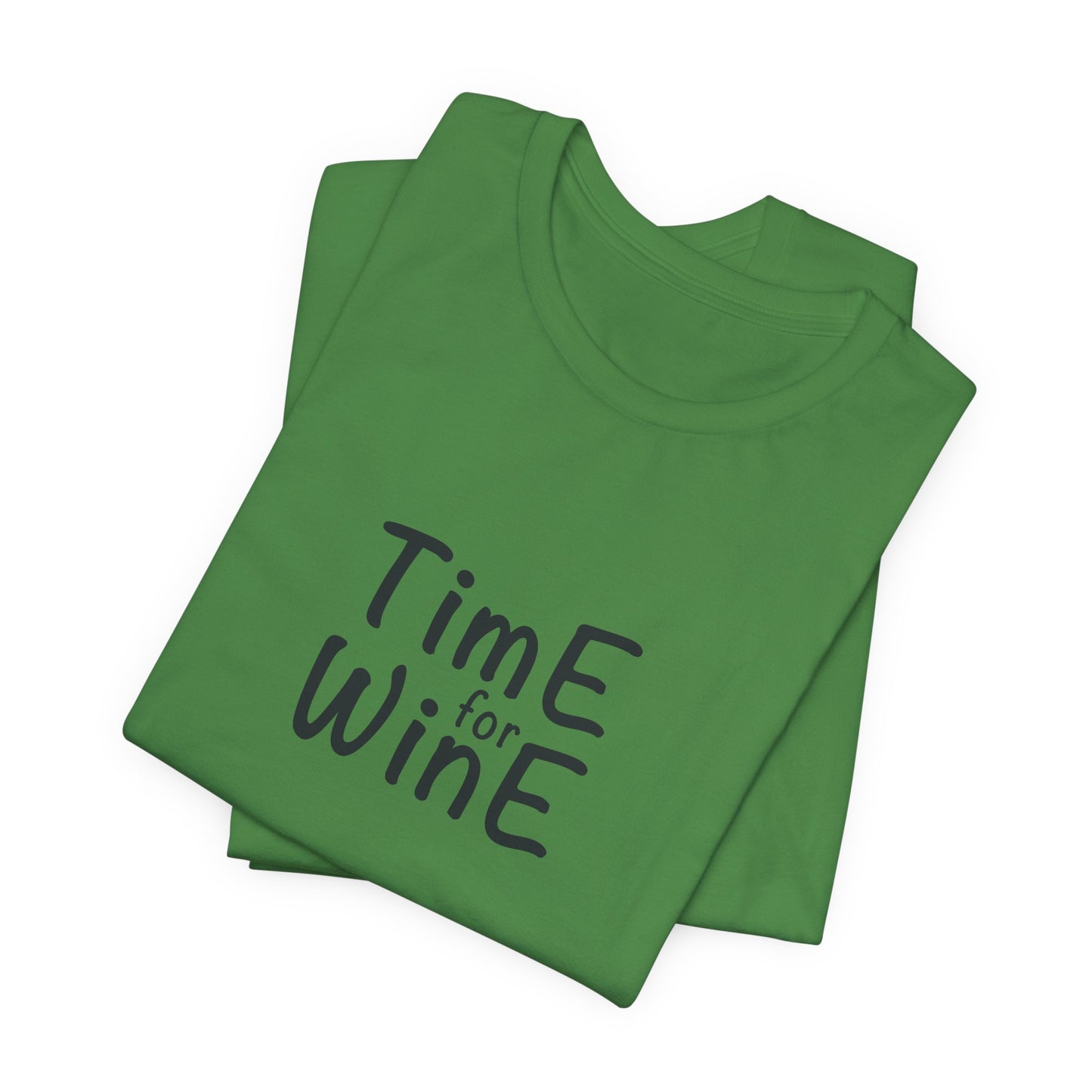 Time for Wine - Unisex Jersey Short Sleeve Tee