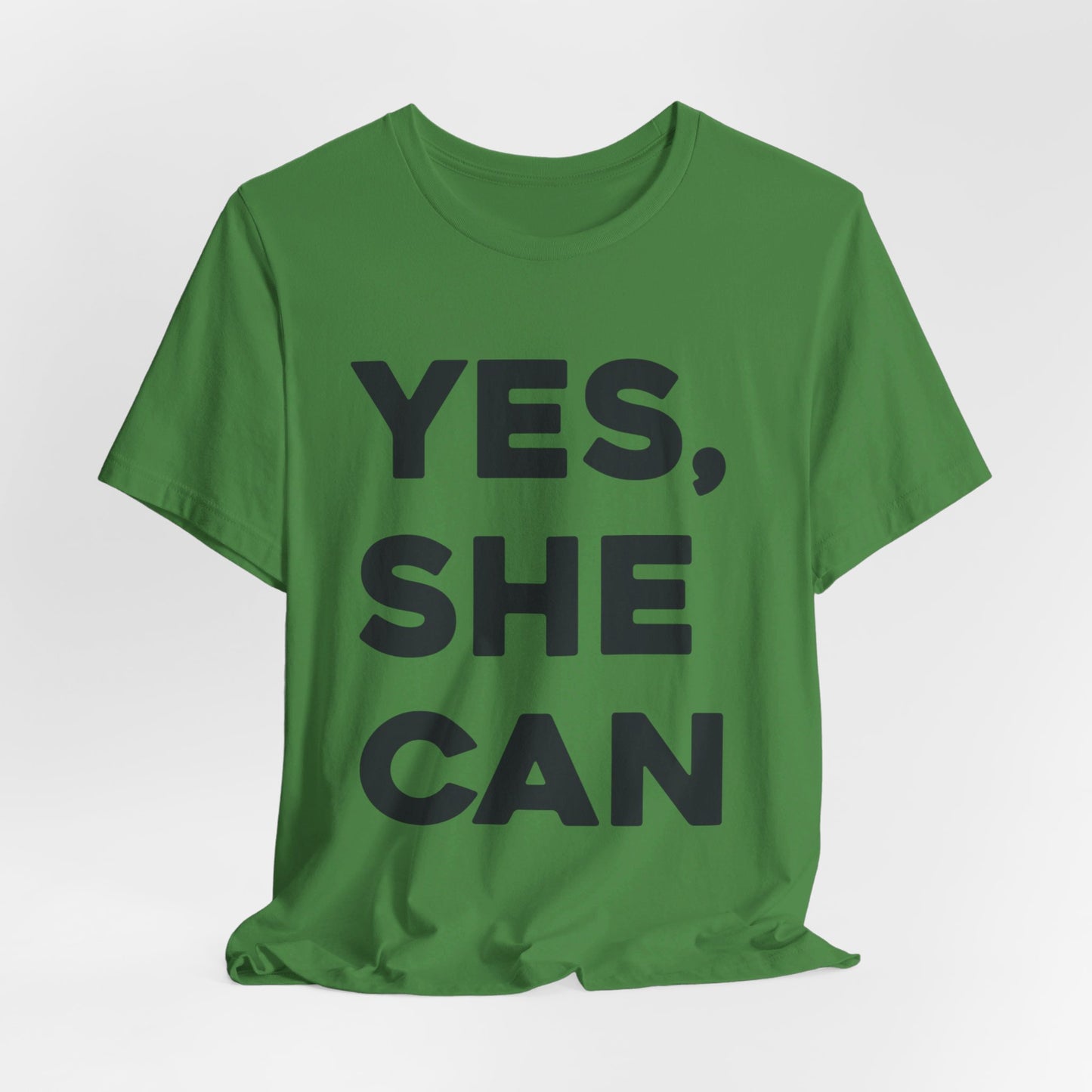 Yes, She Can - Unisex Jersey Short Sleeve Tee