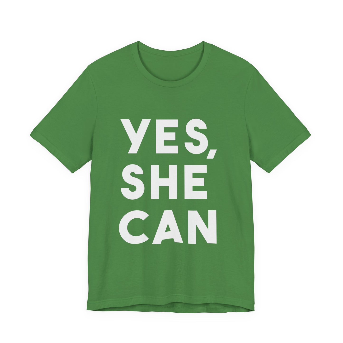 Yes, She Can - Unisex Jersey Short Sleeve Tee