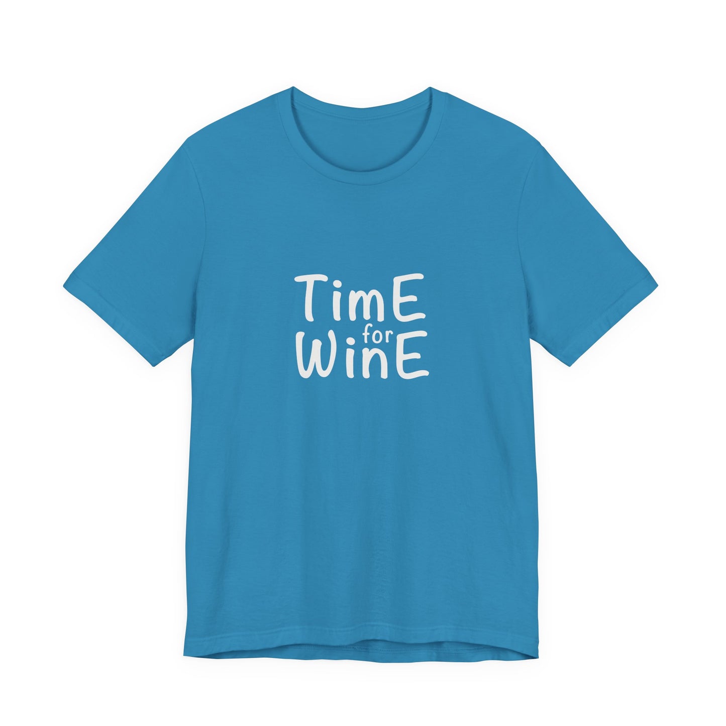 Time for Wine - Unisex Jersey Short Sleeve Tee