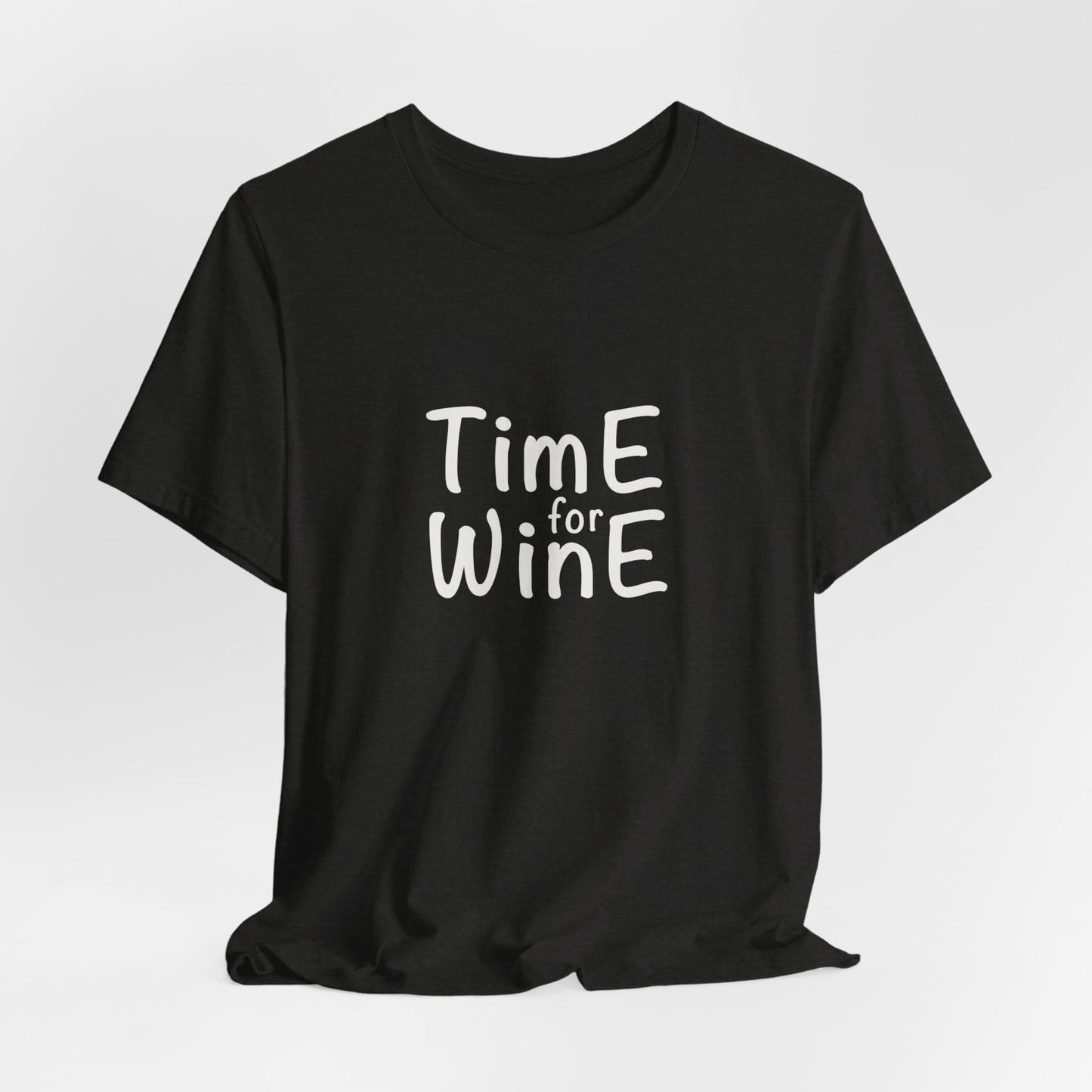 Time for Wine - Unisex Jersey Short Sleeve Tee