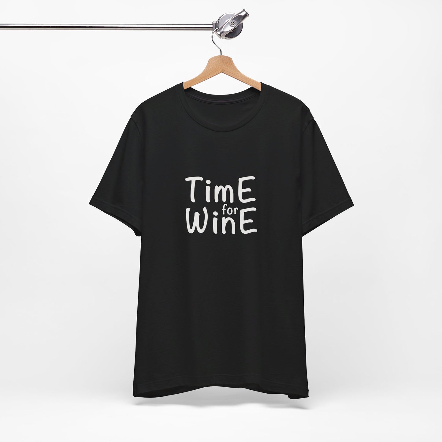 Time for Wine - Unisex Jersey Short Sleeve Tee