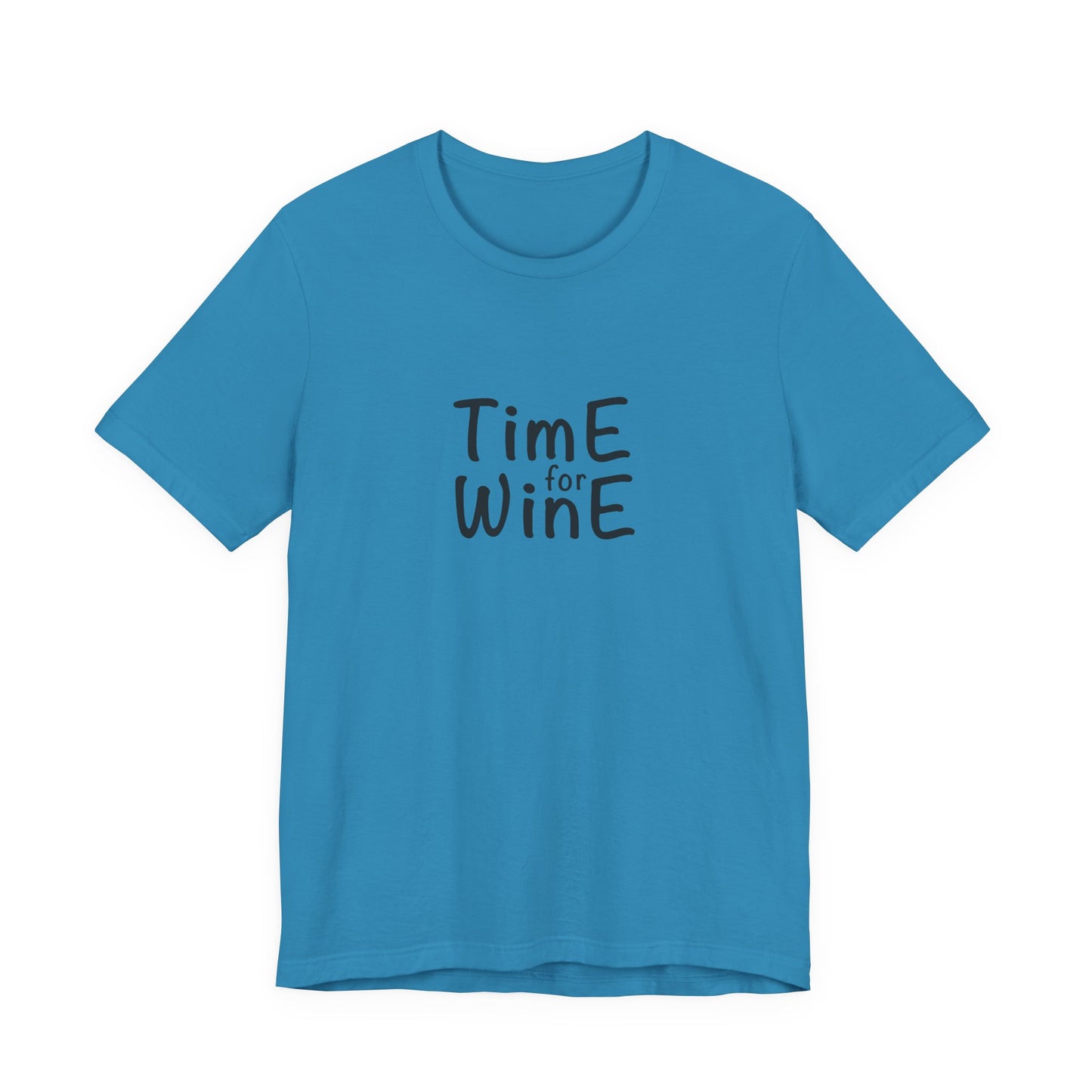 Time for Wine - Unisex Jersey Short Sleeve Tee