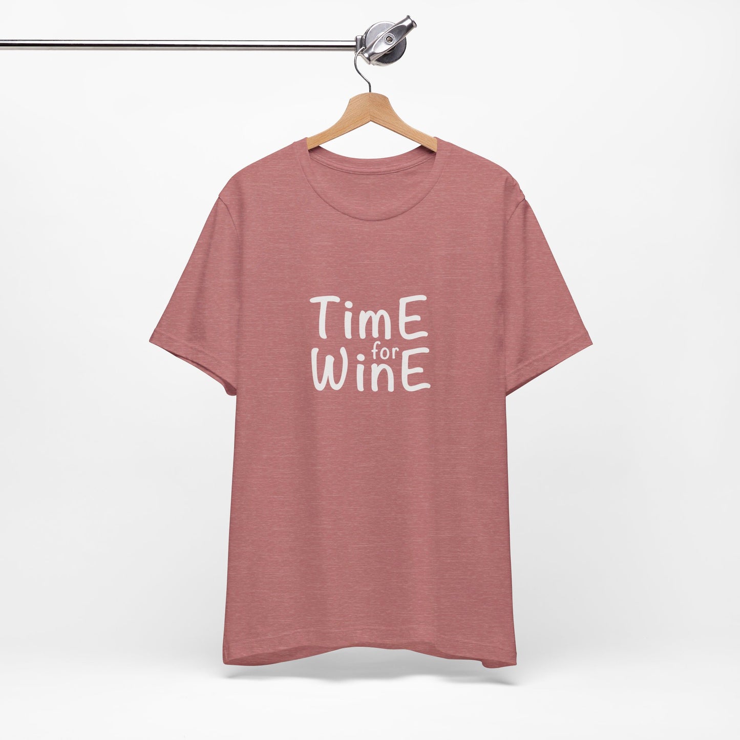 Time for Wine - Unisex Jersey Short Sleeve Tee