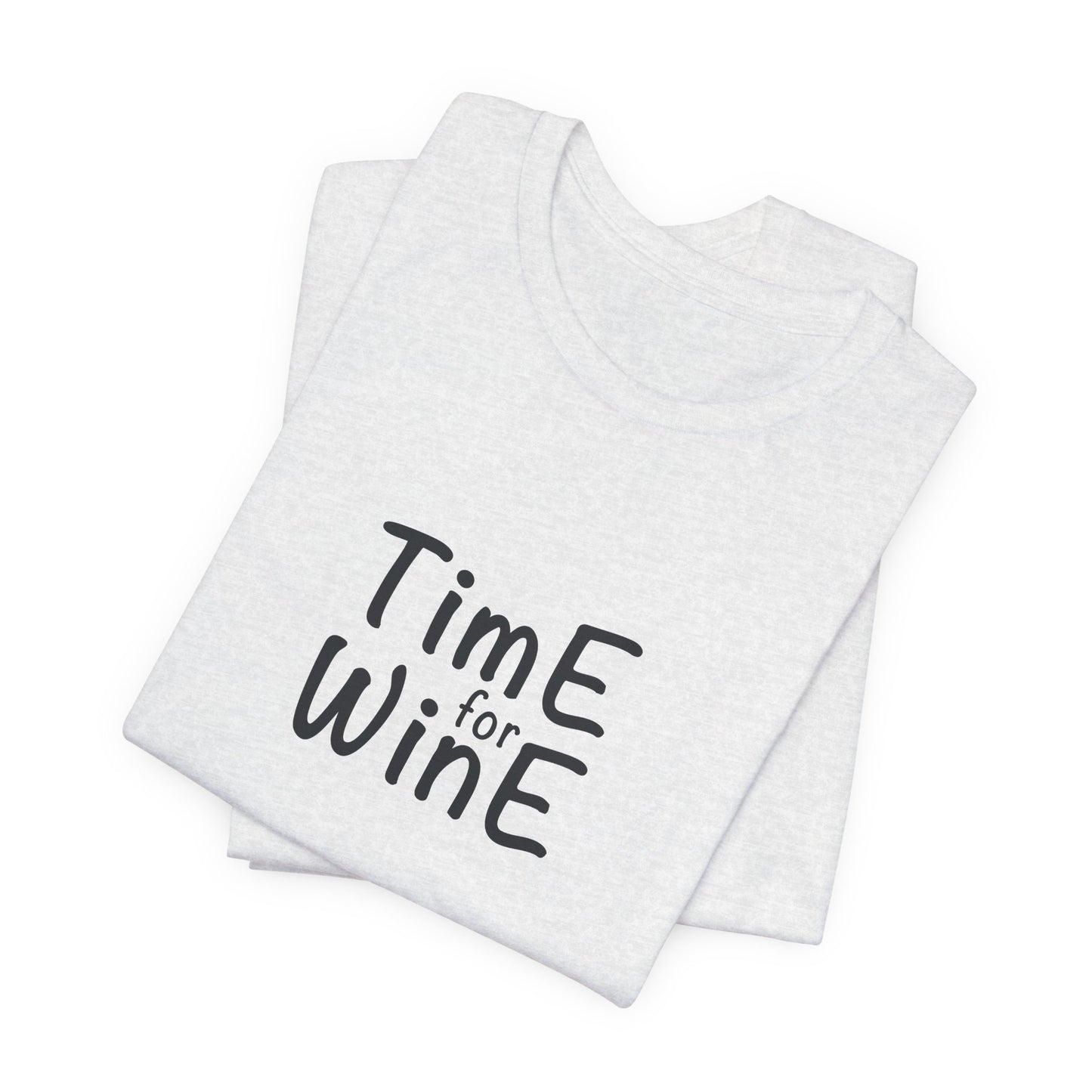 Time for Wine - Unisex Jersey Short Sleeve Tee