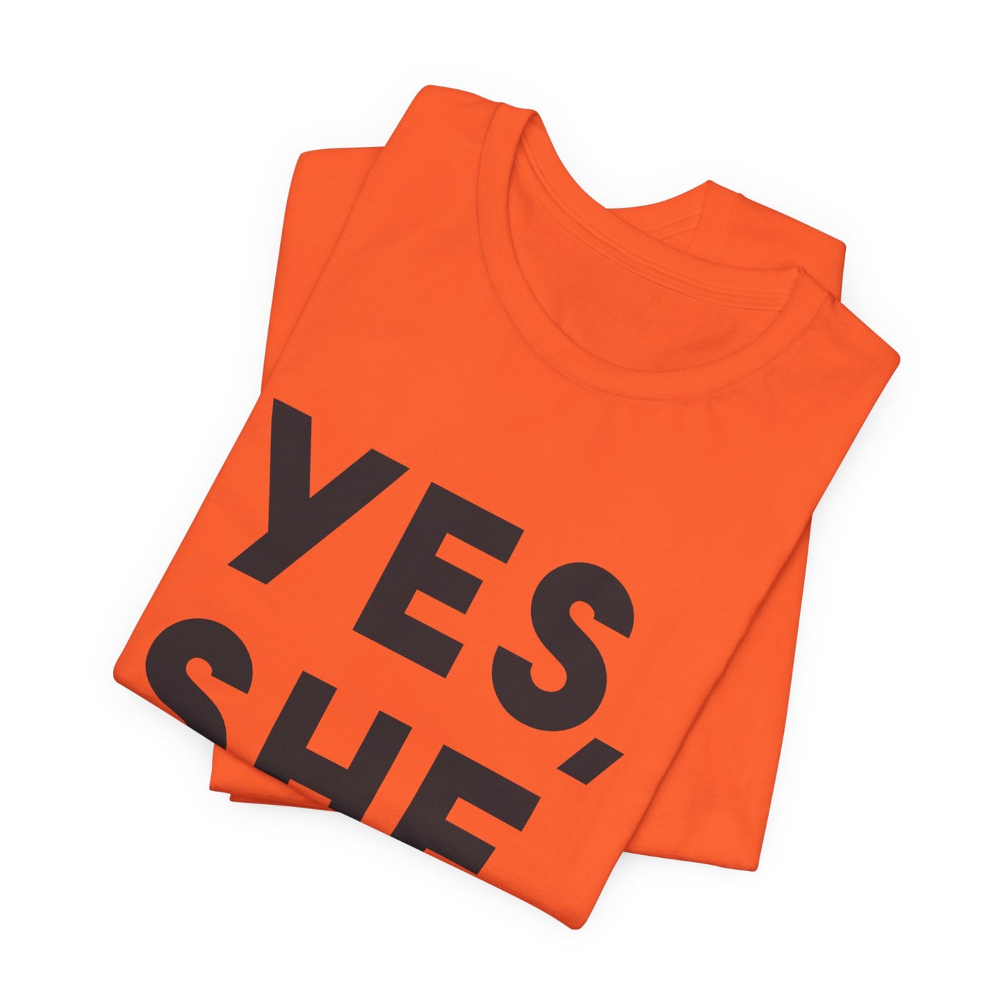 Yes, She Can - Unisex Jersey Short Sleeve Tee