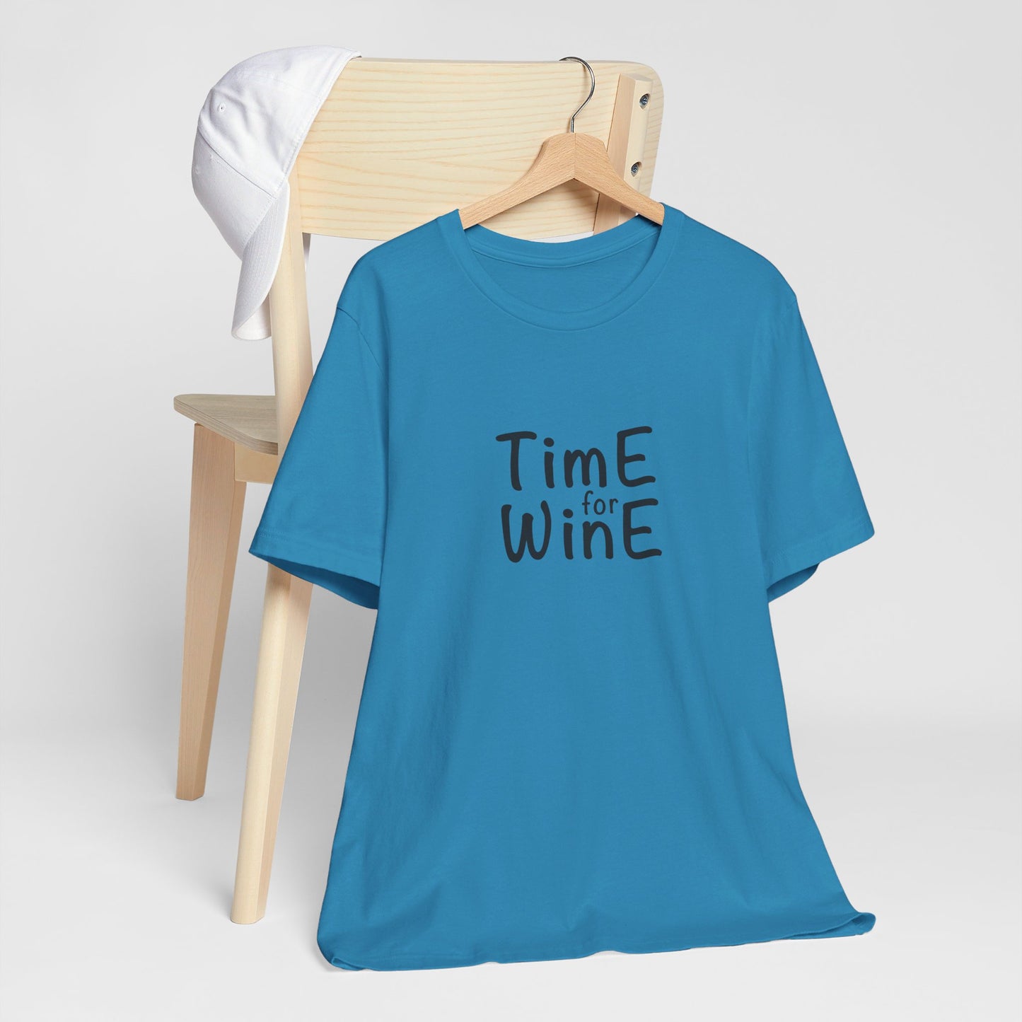 Time for Wine - Unisex Jersey Short Sleeve Tee