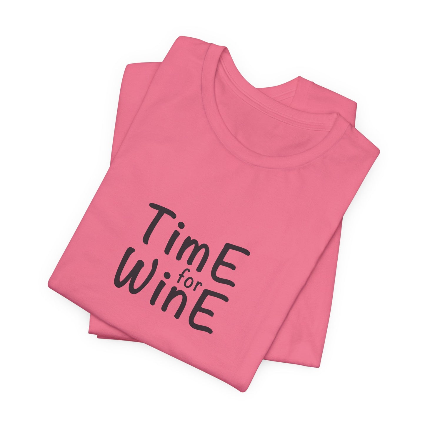 Time for Wine - Unisex Jersey Short Sleeve Tee