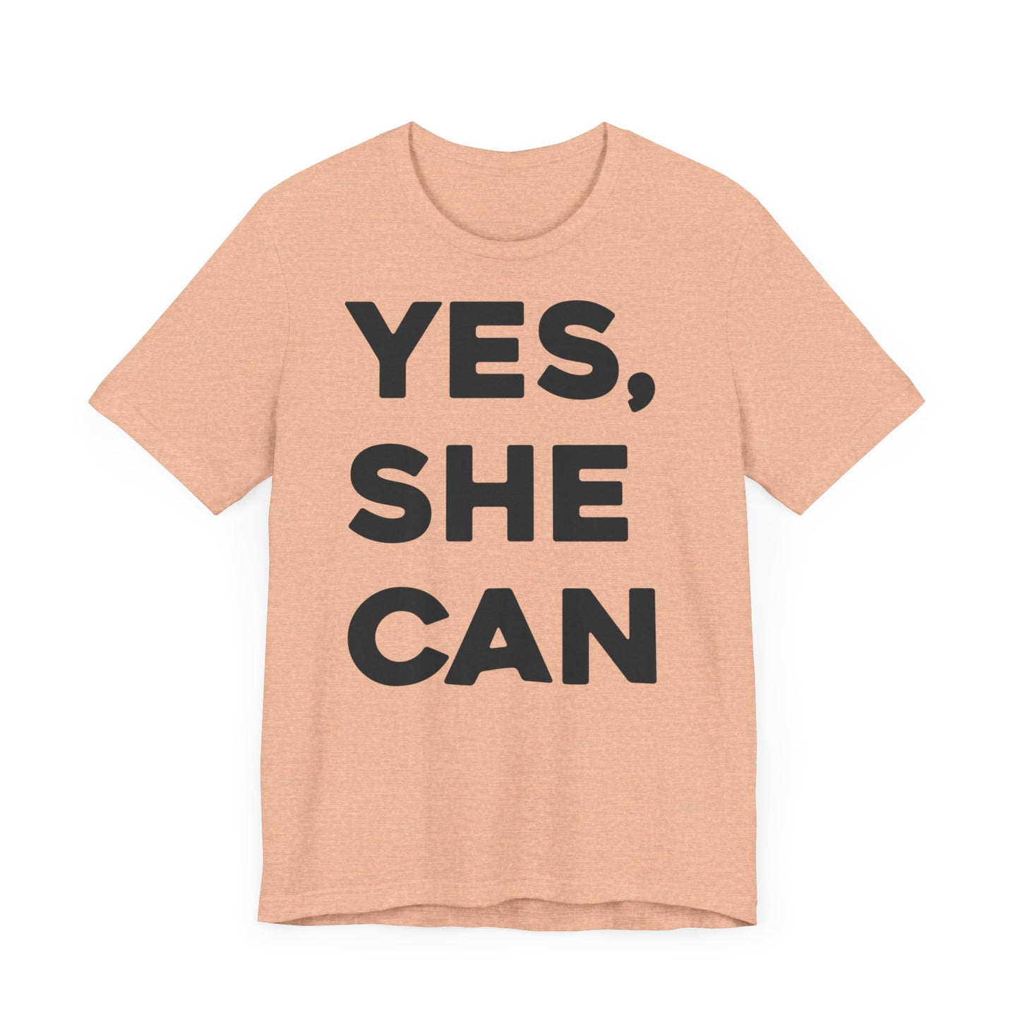 EU - Yes, She Can - Unisex Jersey Short Sleeve Tee