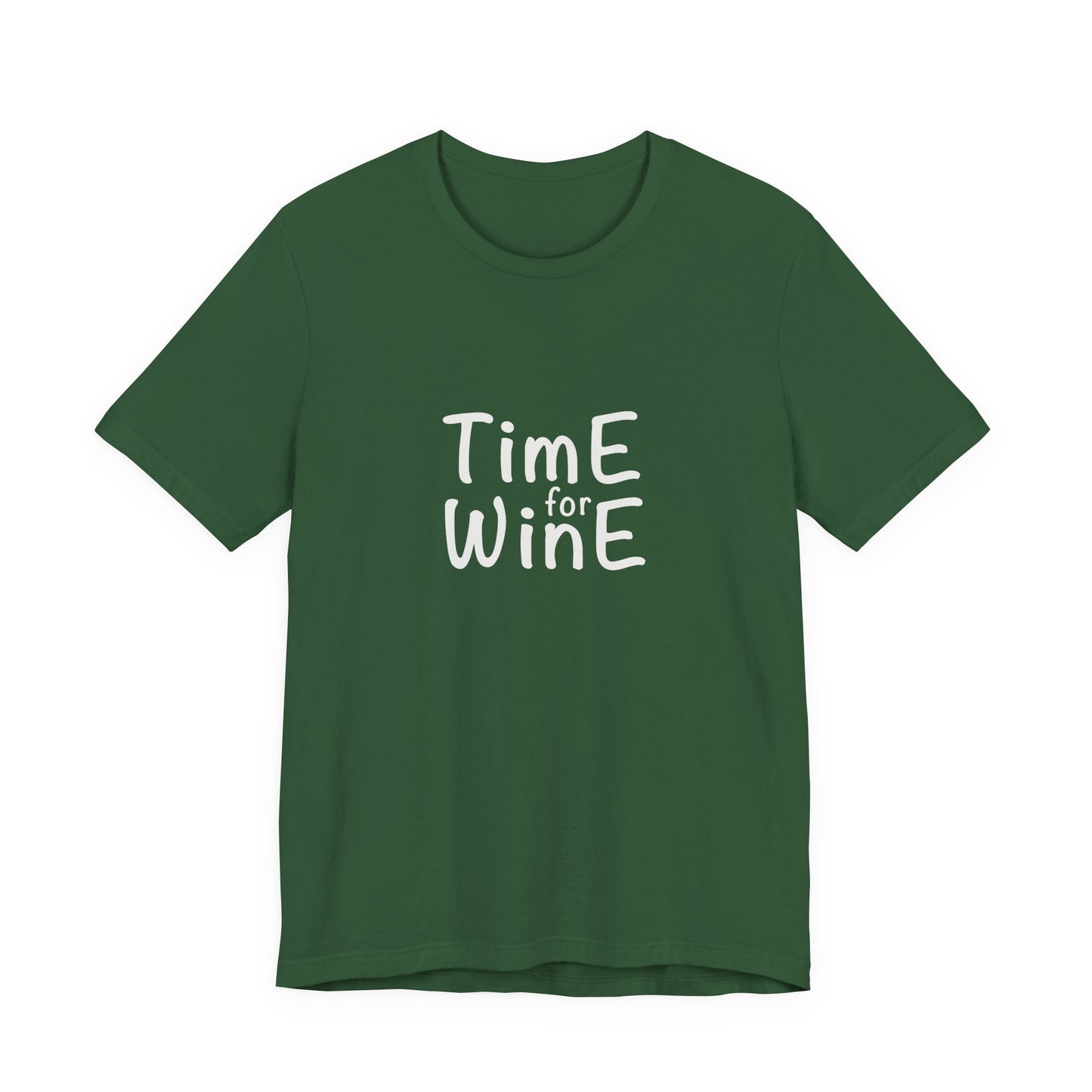 Time for Wine - Unisex Jersey Short Sleeve Tee
