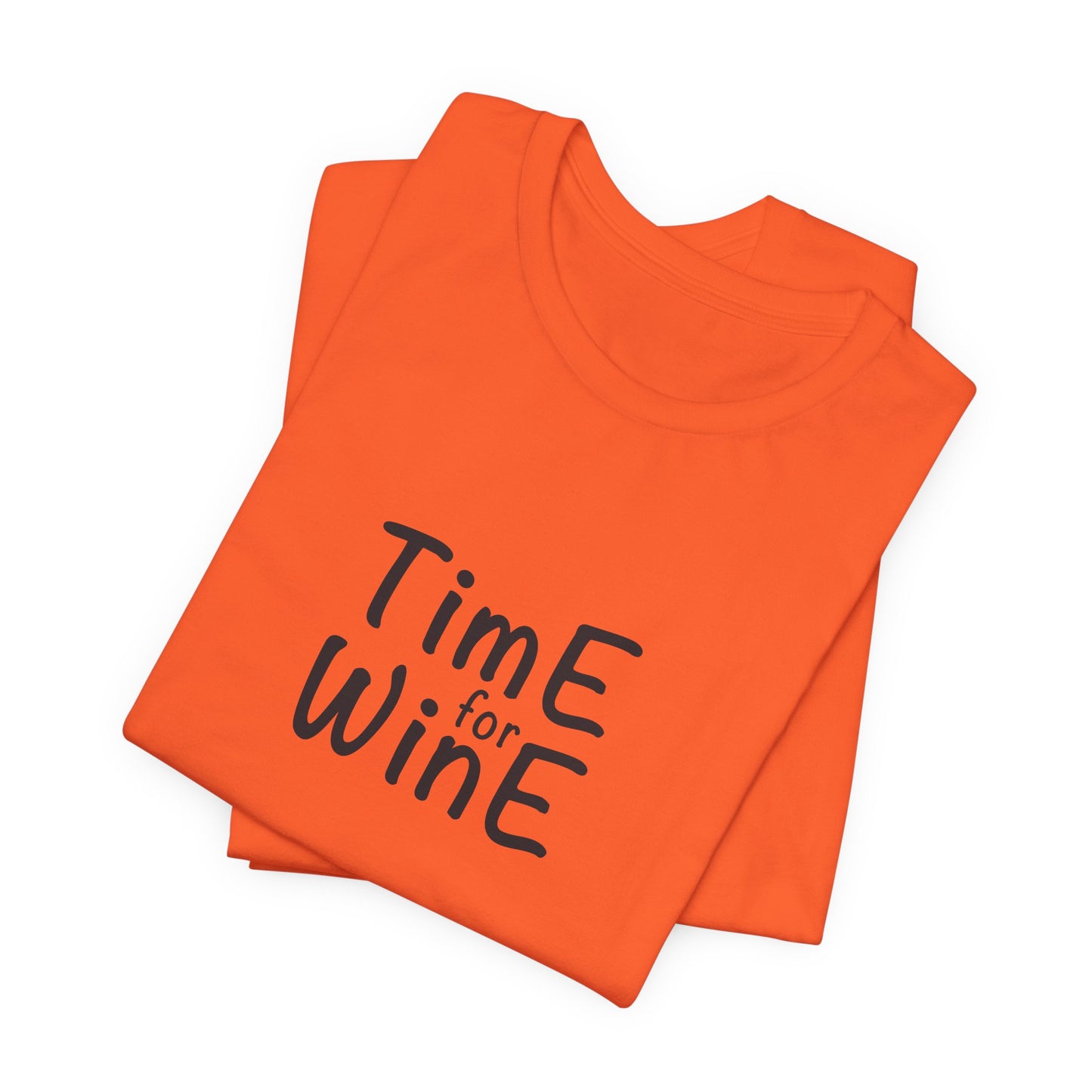 Time for Wine - Unisex Jersey Short Sleeve Tee