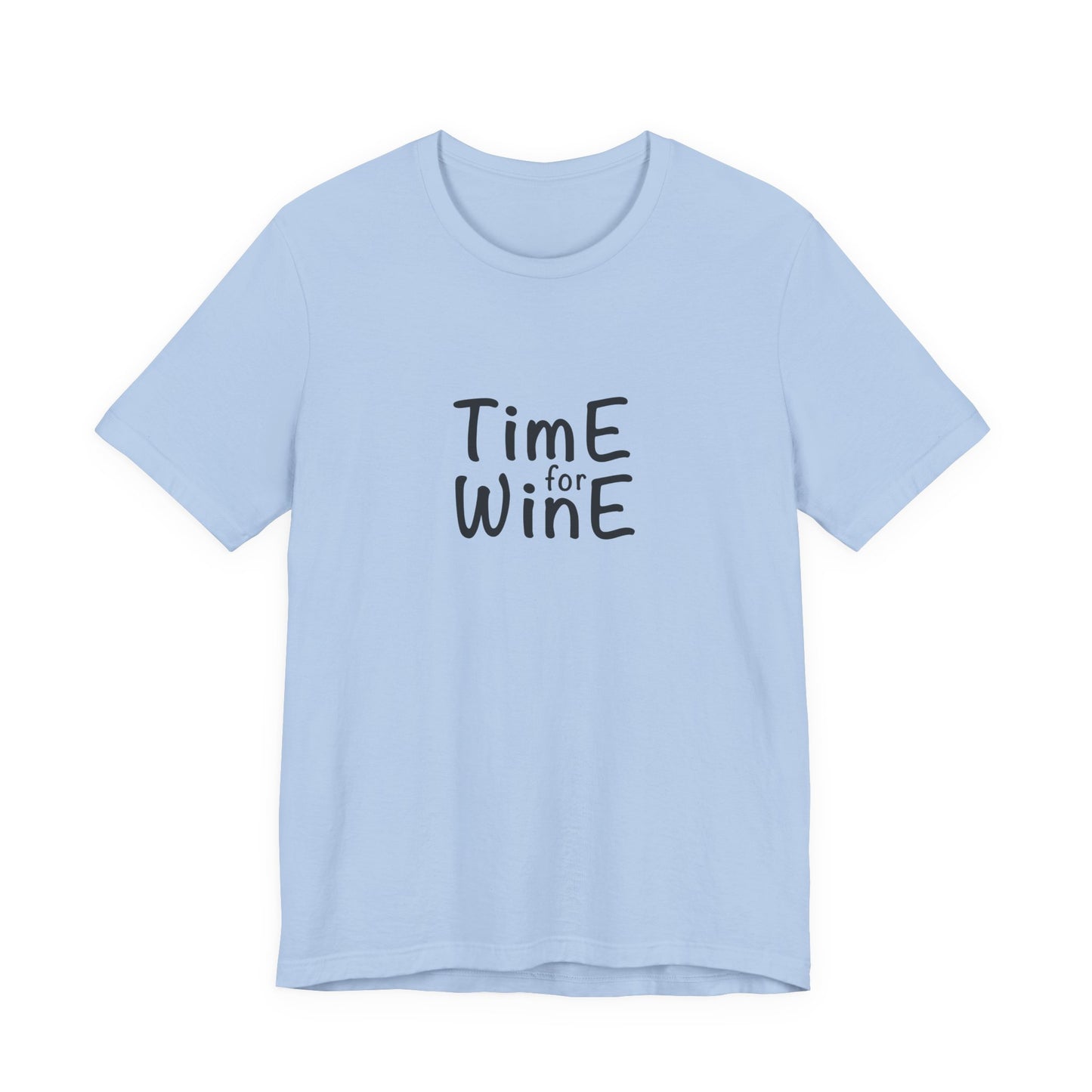 Time for Wine - Unisex Jersey Short Sleeve Tee