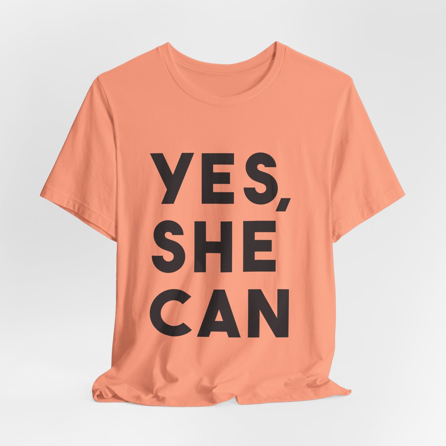 Yes, She Can - Unisex Jersey Short Sleeve Tee