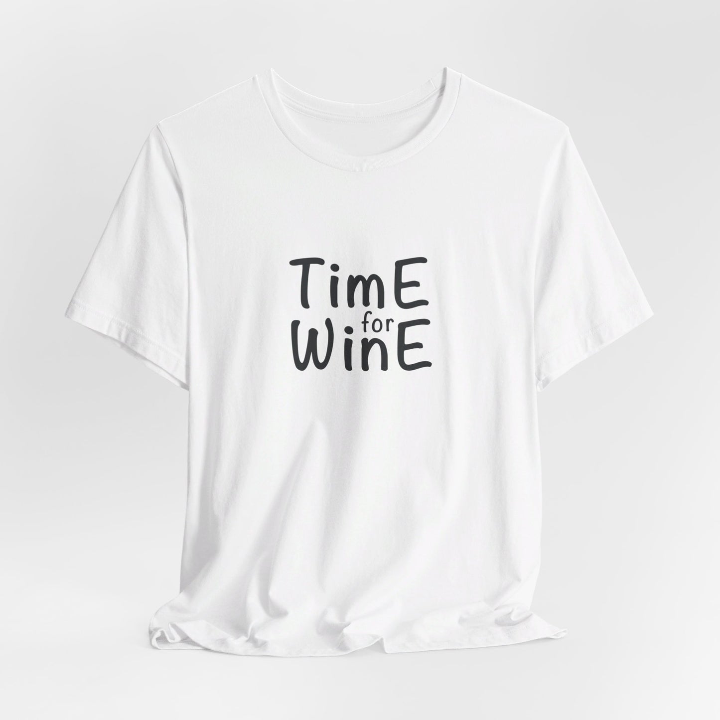 Time for Wine - Unisex Jersey Short Sleeve Tee