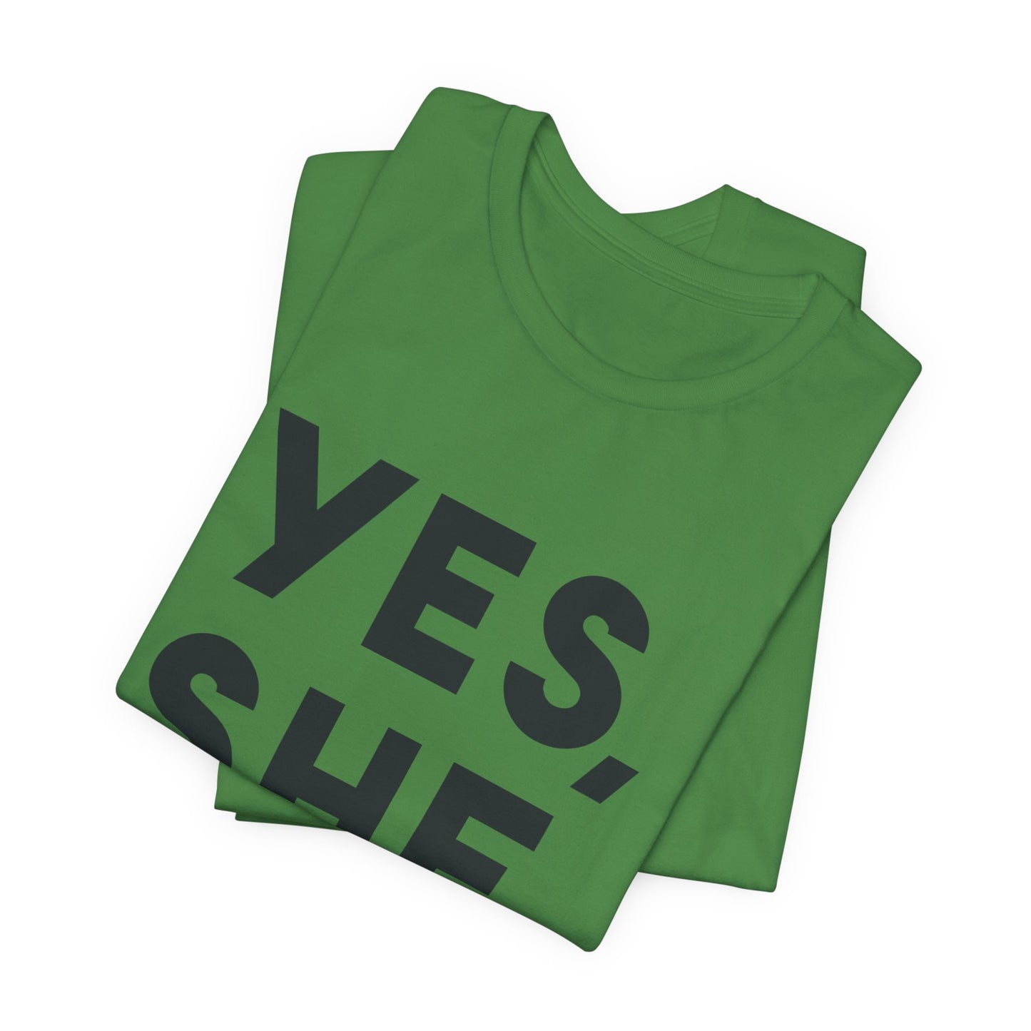 Yes, She Can - Unisex Jersey Short Sleeve Tee