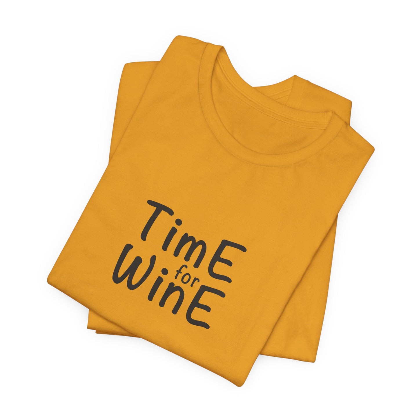 Time for Wine - Unisex Jersey Short Sleeve Tee
