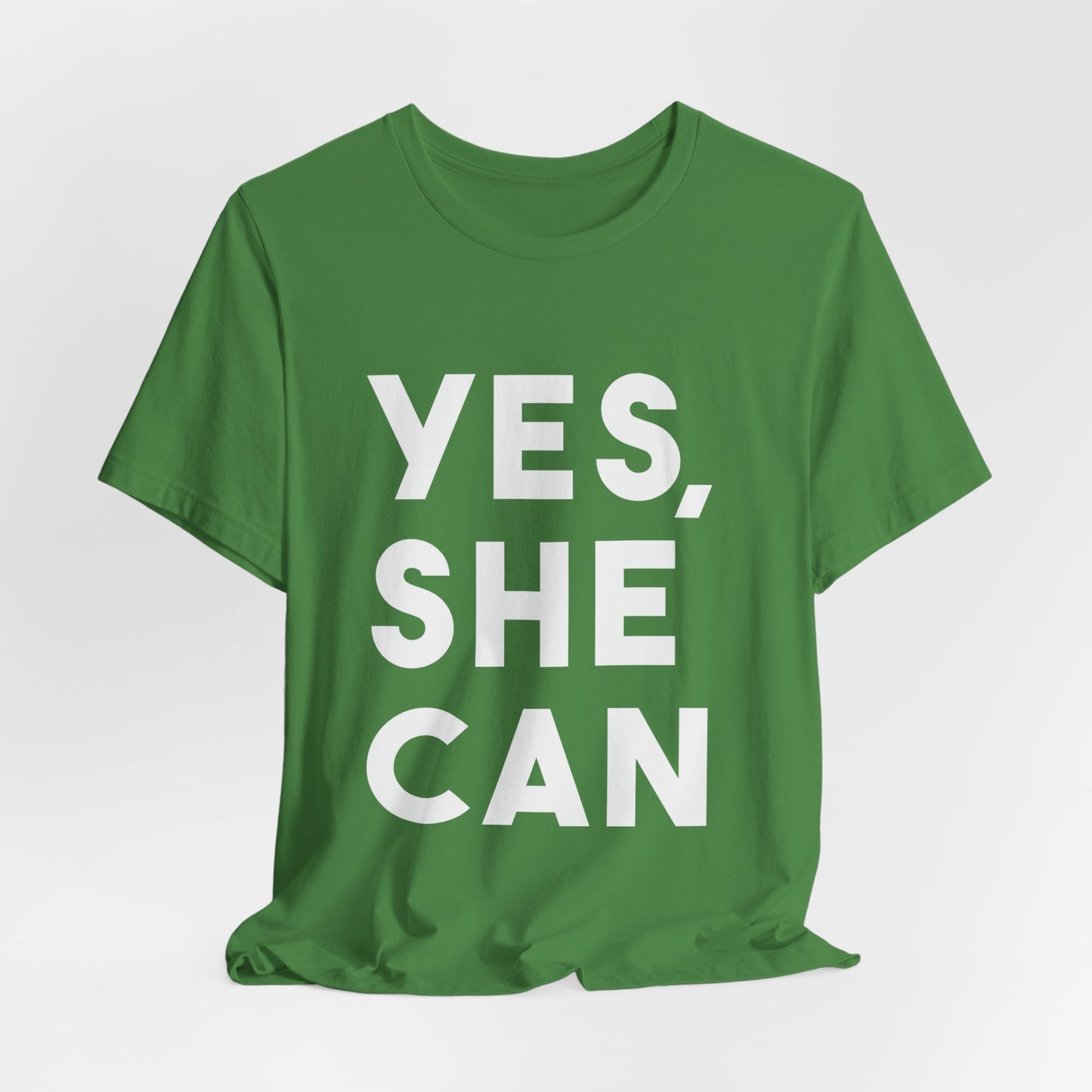 Yes, She Can - Unisex Jersey Short Sleeve Tee