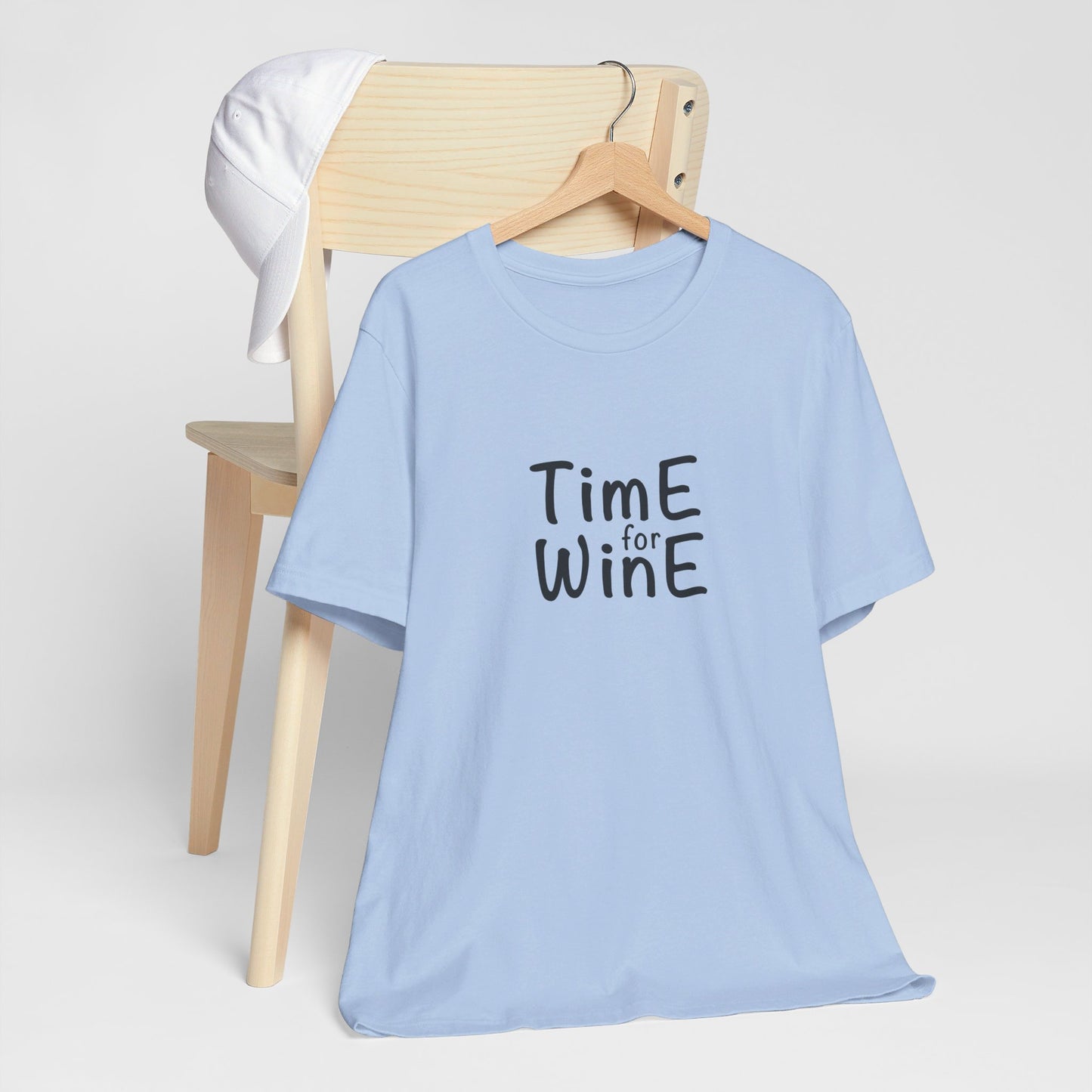 Time for Wine - Unisex Jersey Short Sleeve Tee