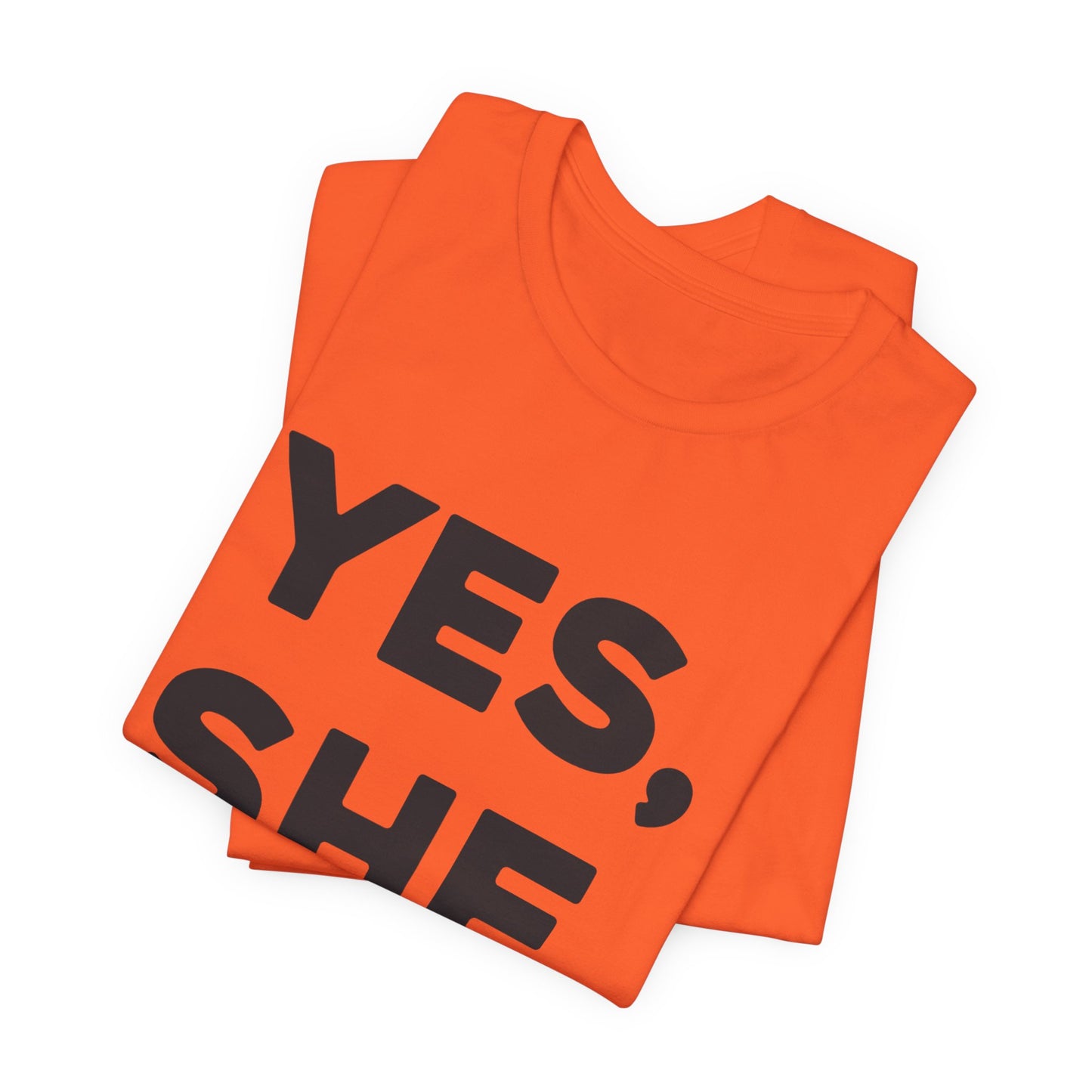 Yes, She Can - Unisex Jersey Short Sleeve Tee