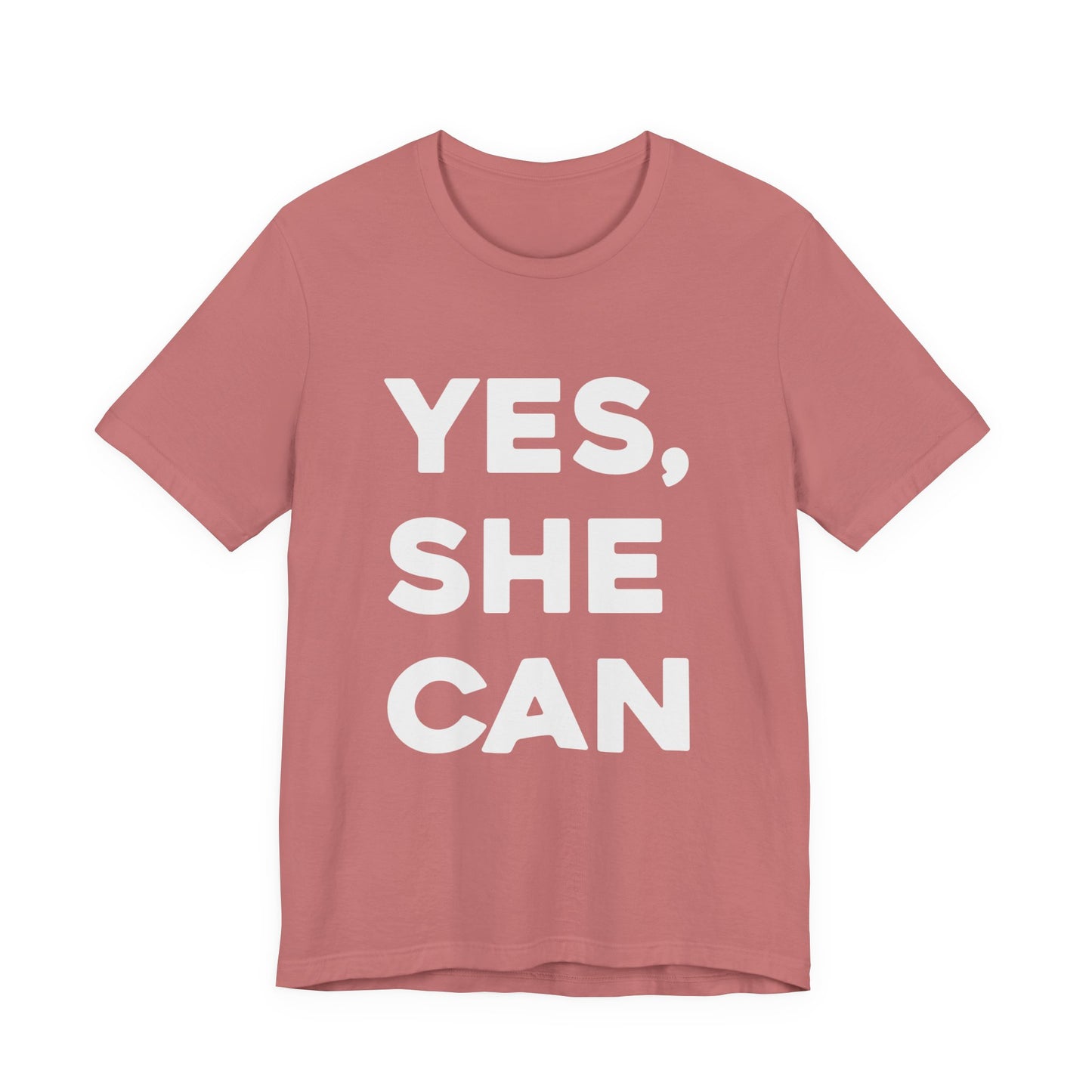 Yes, She Can - Unisex Jersey Short Sleeve Tee
