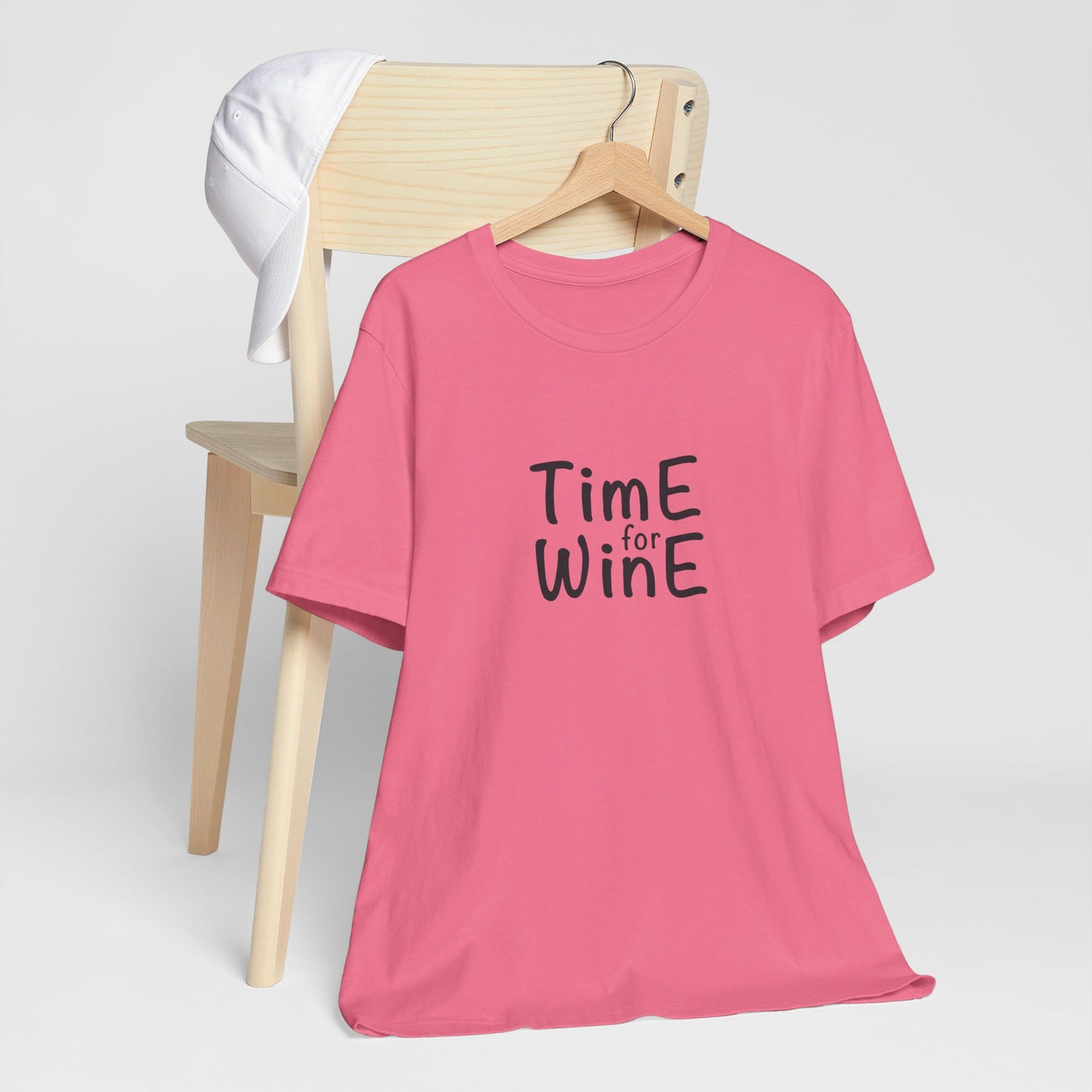 Time for Wine - Unisex Jersey Short Sleeve Tee