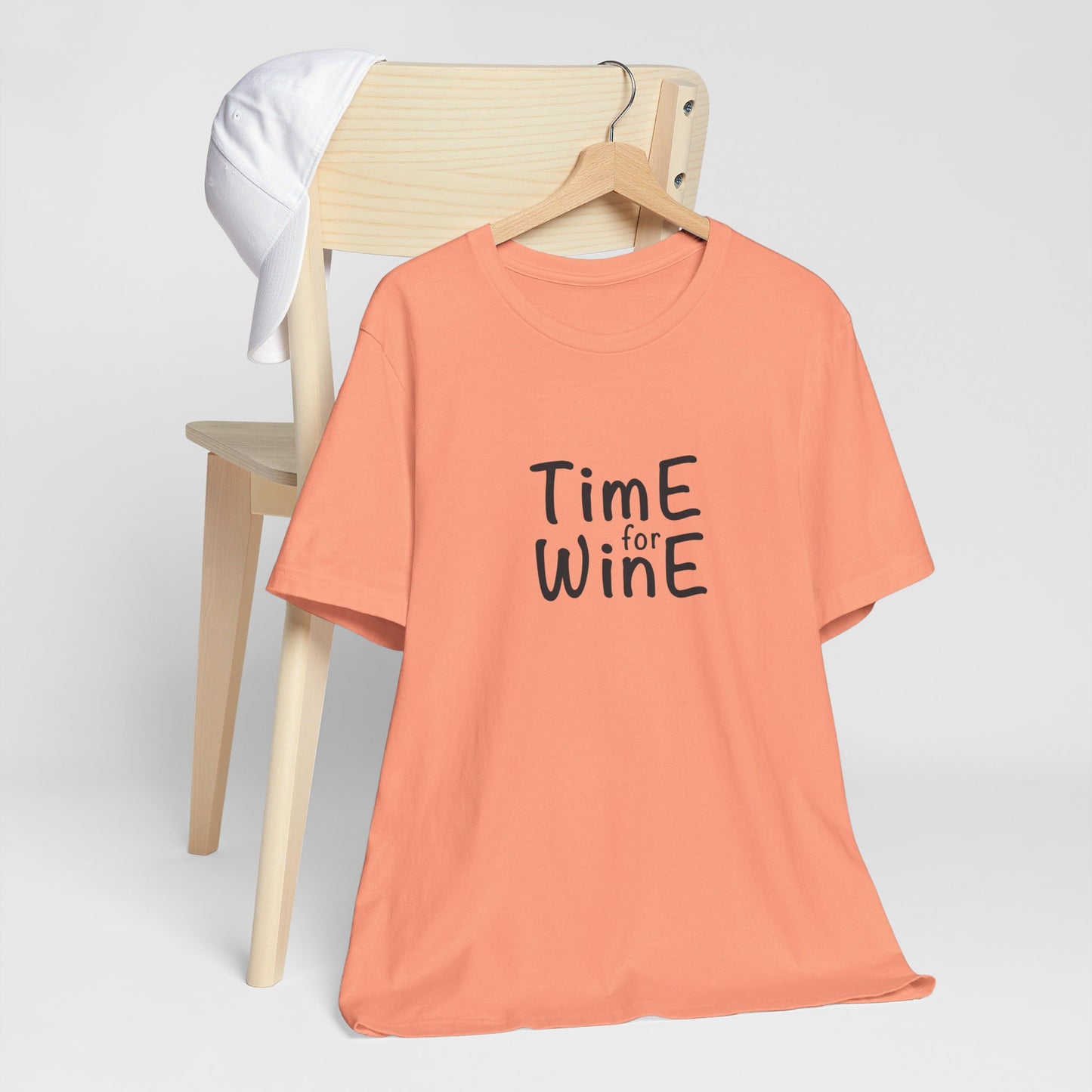 Time for Wine - Unisex Jersey Short Sleeve Tee