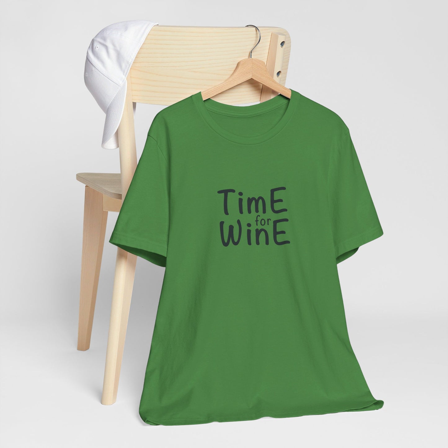 Time for Wine - Unisex Jersey Short Sleeve Tee