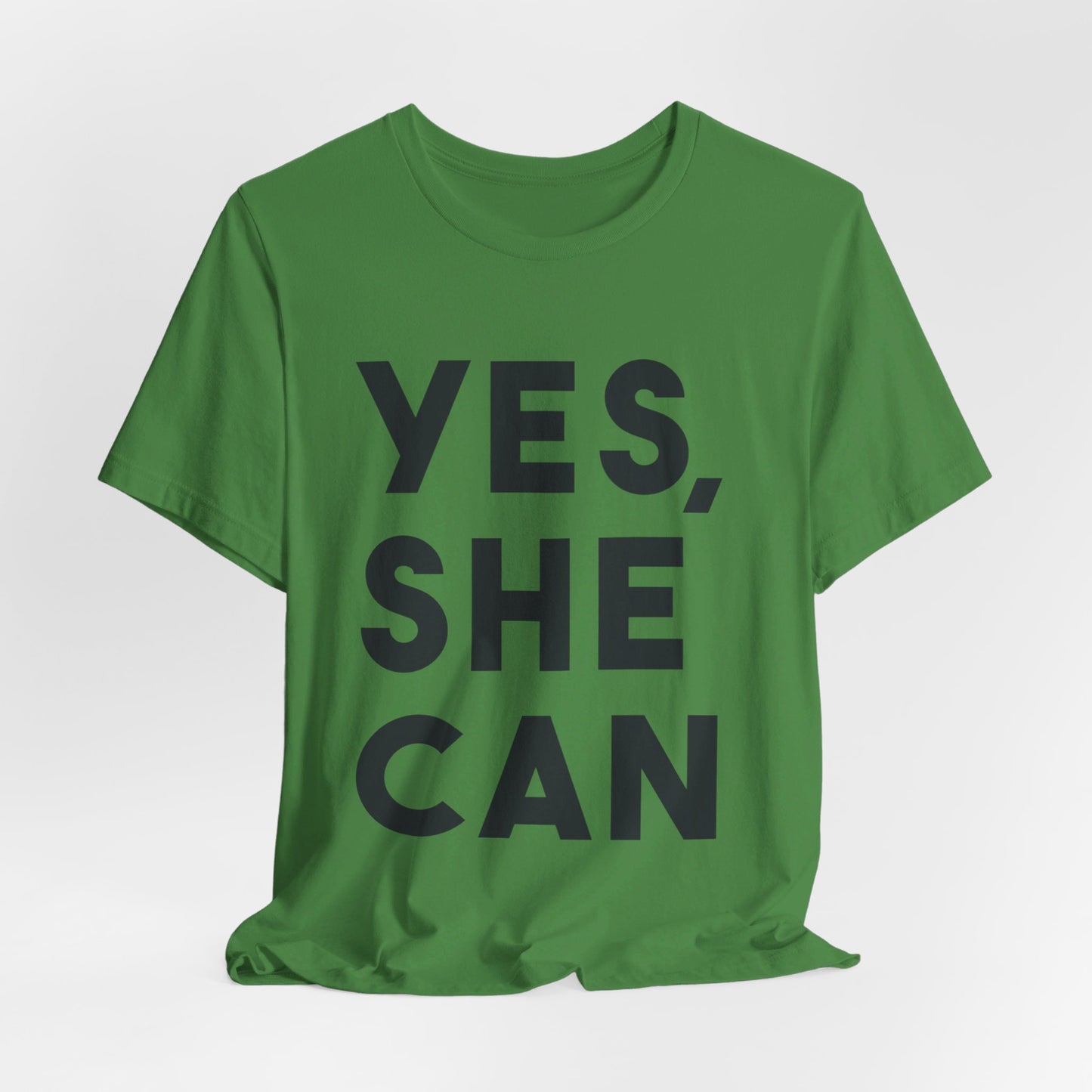 Yes, She Can - Unisex Jersey Short Sleeve Tee