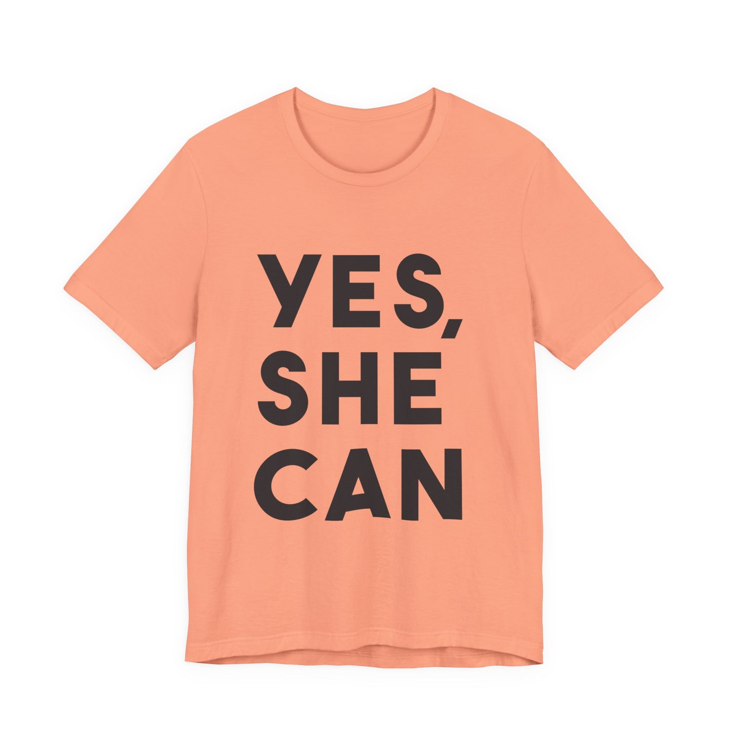 Yes, She Can - Unisex Jersey Short Sleeve Tee