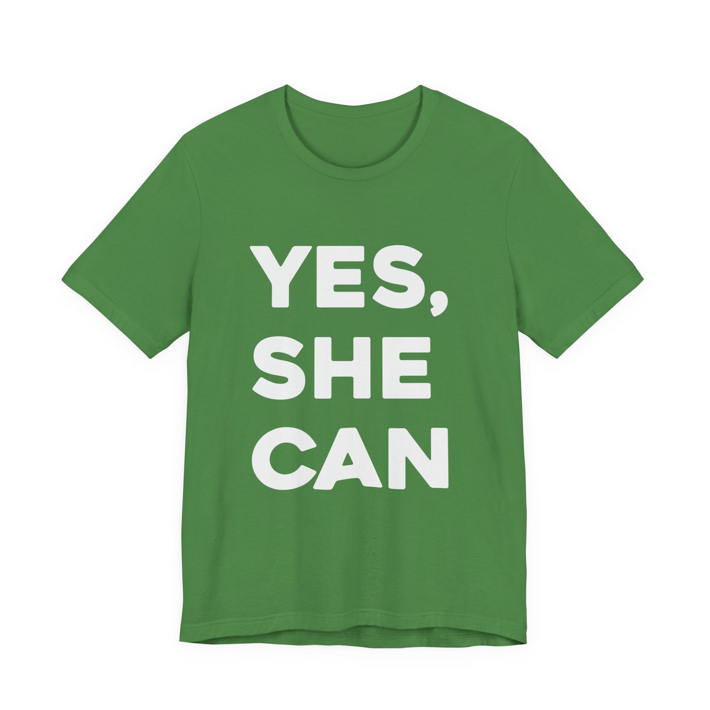 Yes, She Can - Unisex Jersey Short Sleeve Tee